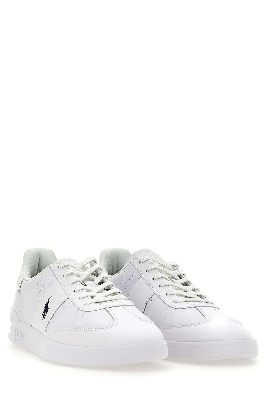Polo Ralph Lauren Hrt Aera Logo Embroidered Sneakers