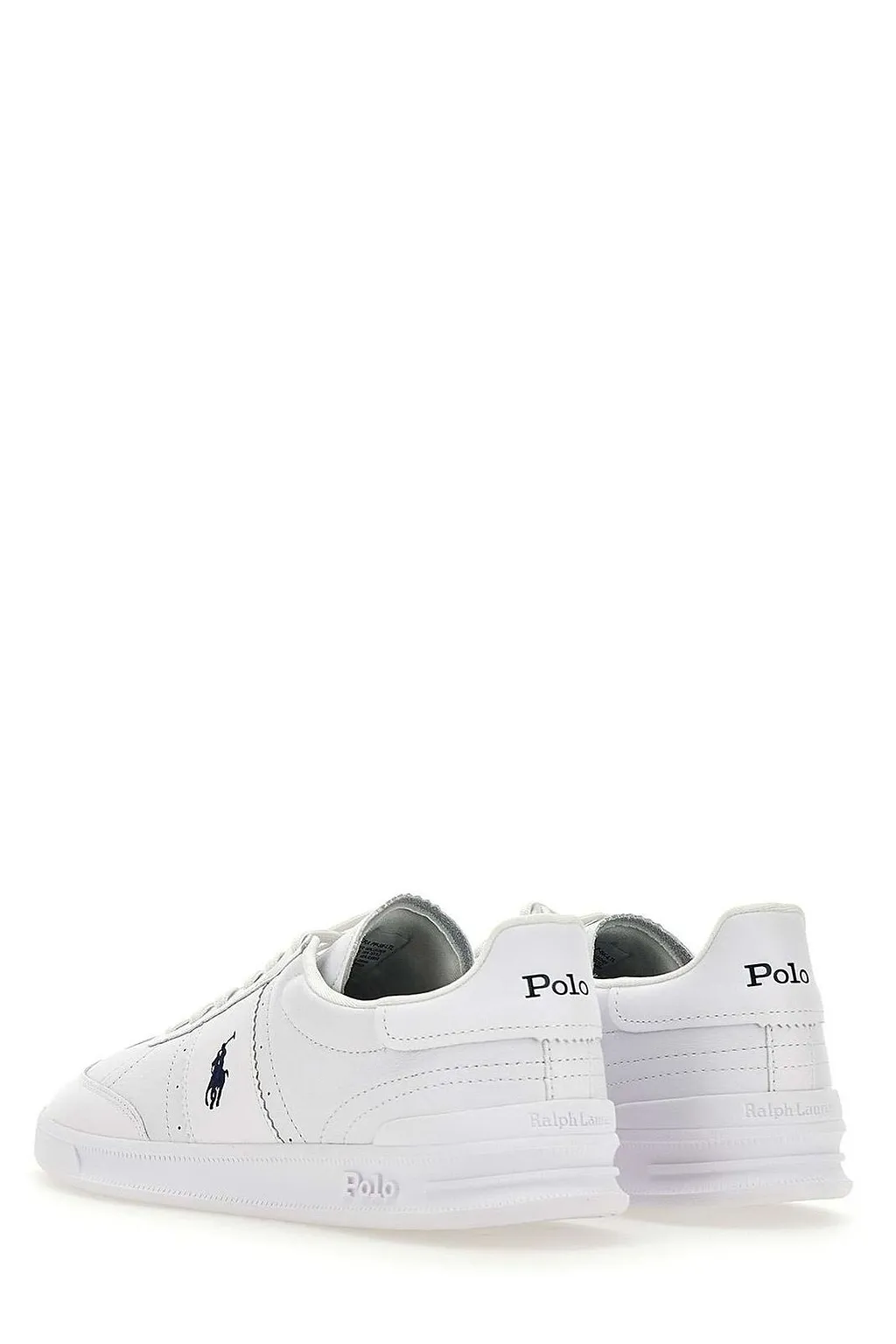 Polo Ralph Lauren Hrt Aera Logo Embroidered Sneakers