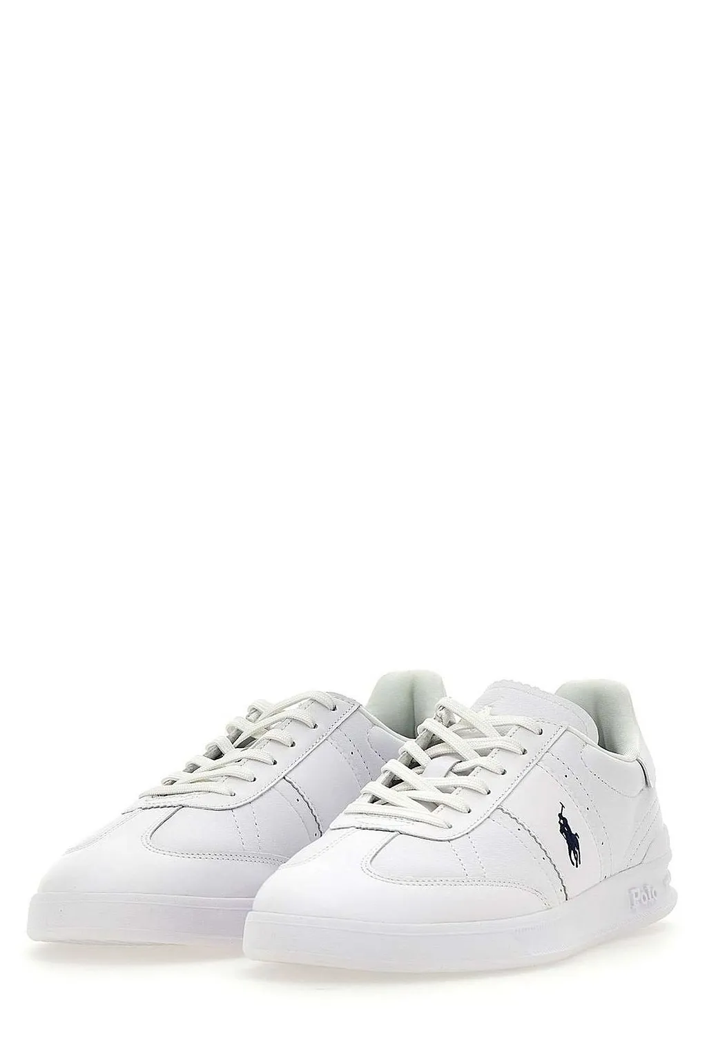 Polo Ralph Lauren Hrt Aera Logo Embroidered Sneakers