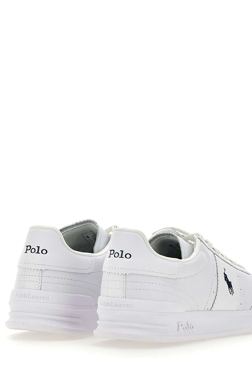 Polo Ralph Lauren Hrt Aera Logo Embroidered Sneakers