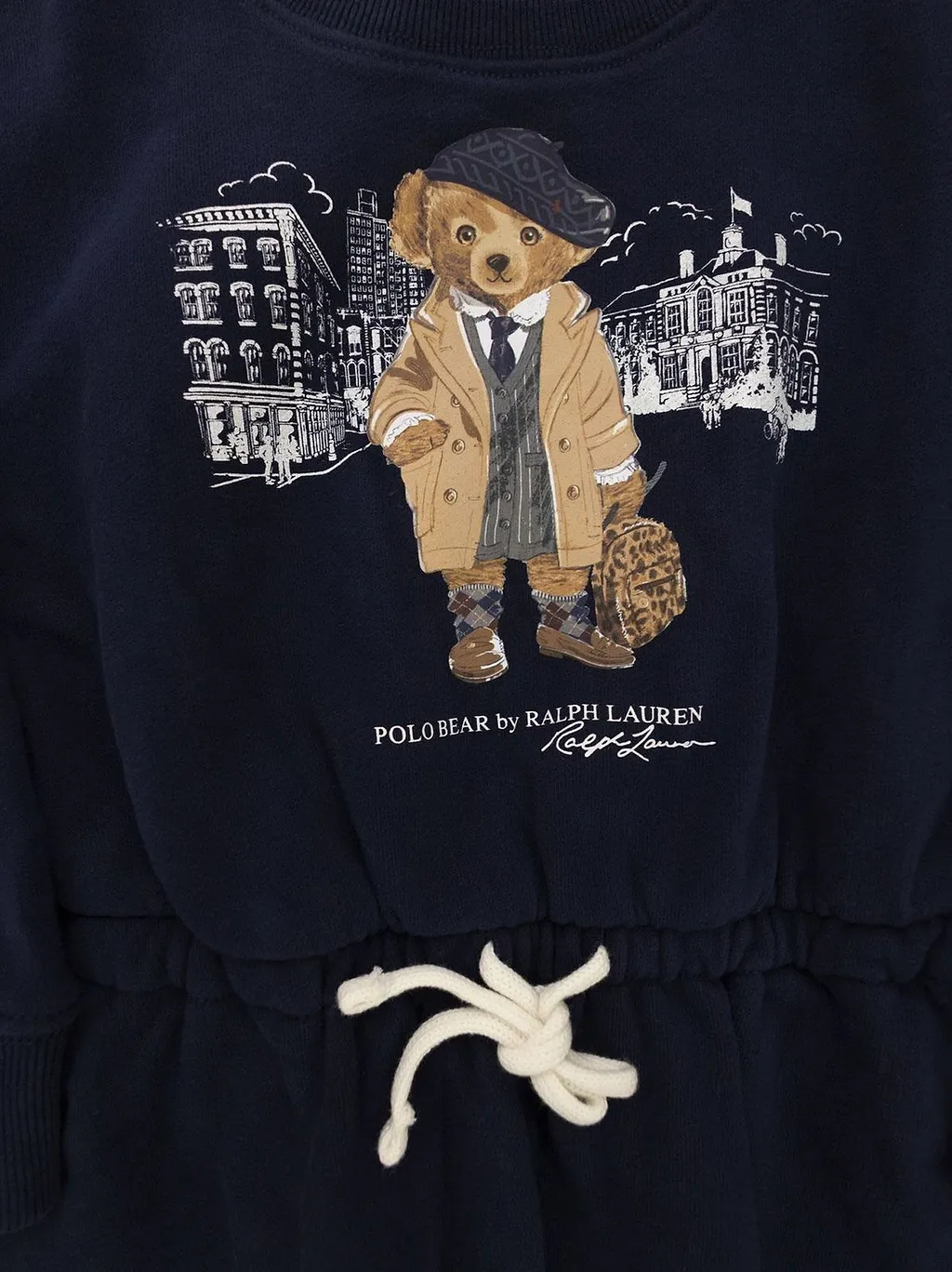Polo Ralph Lauren Kids Polo Bear Sweatshirt Dress