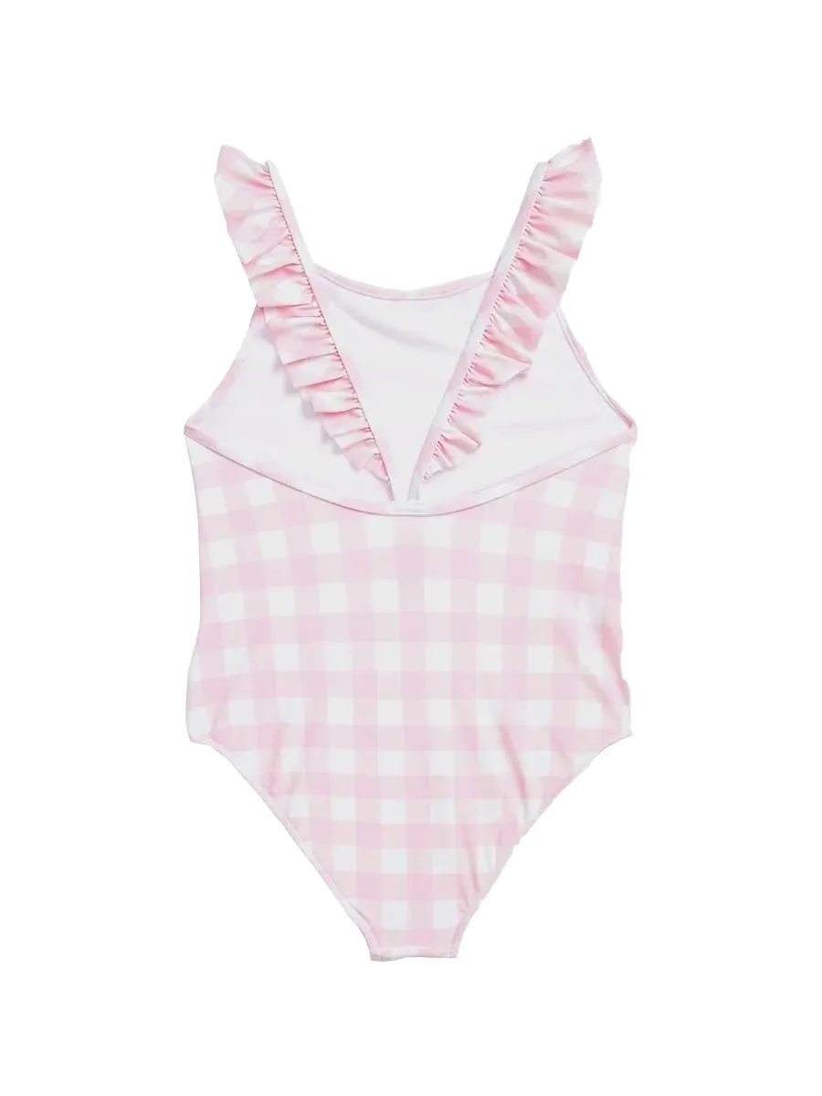 Polo Ralph Lauren Kids Ruffled Gingham Swimsuit