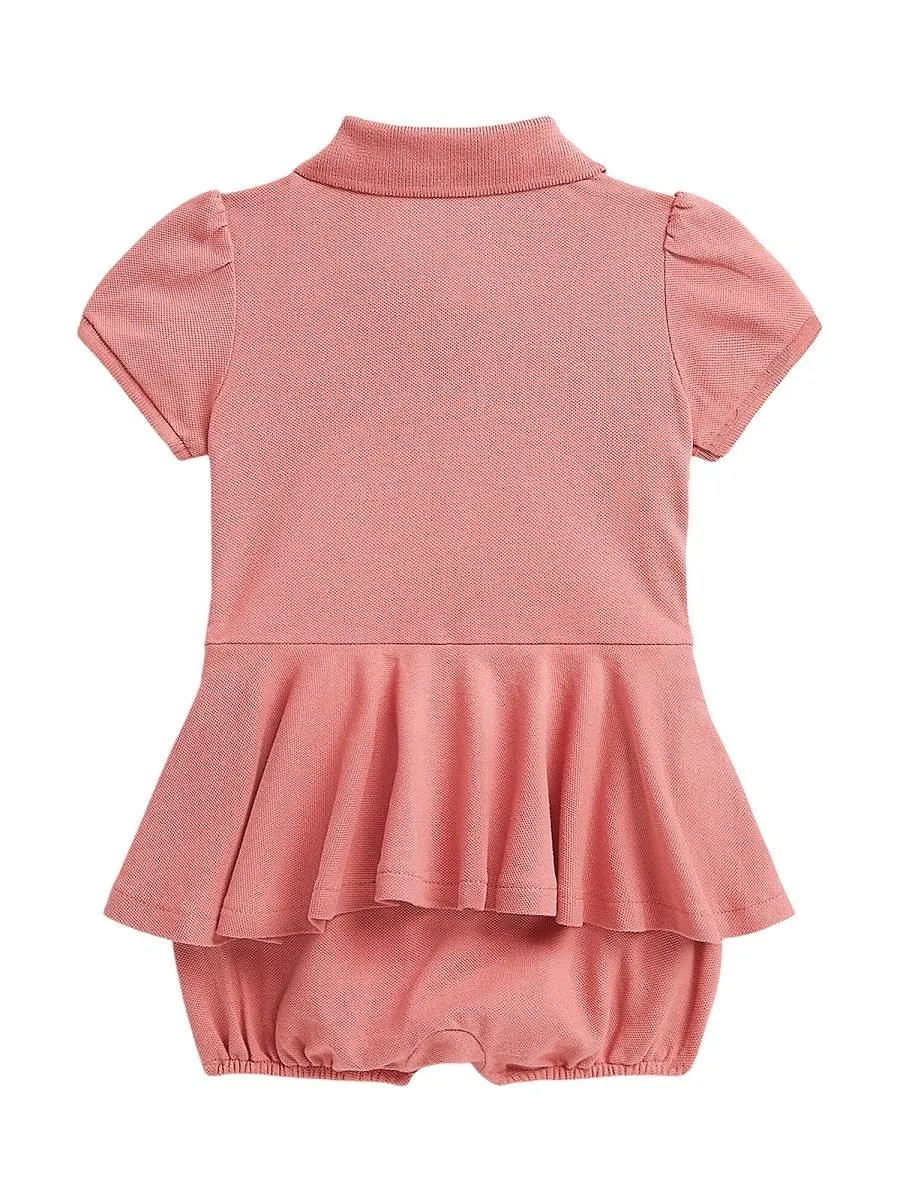 Polo Ralph Lauren Kids Ruffled Polo Jumpsuit