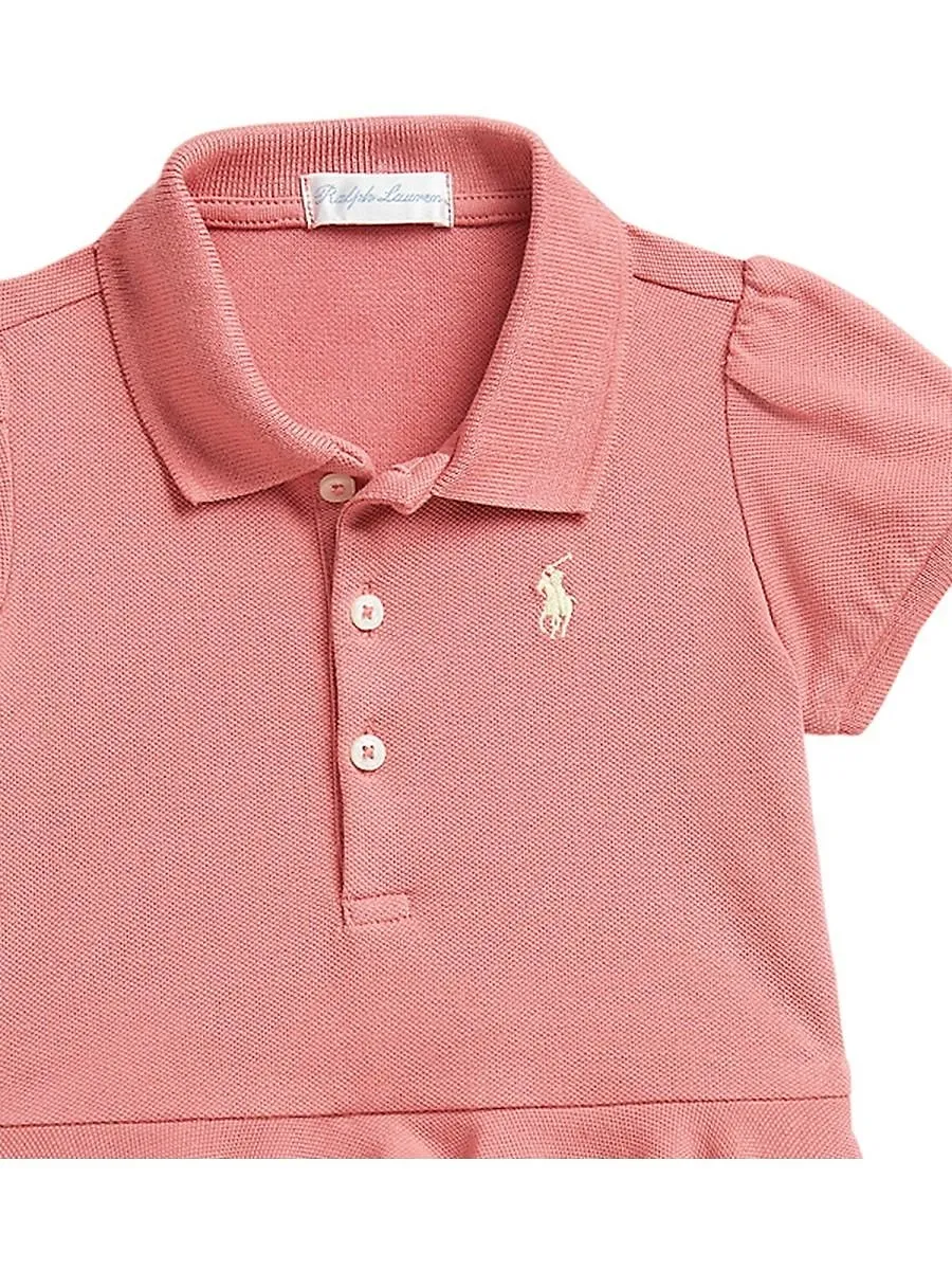 Polo Ralph Lauren Kids Ruffled Polo Jumpsuit