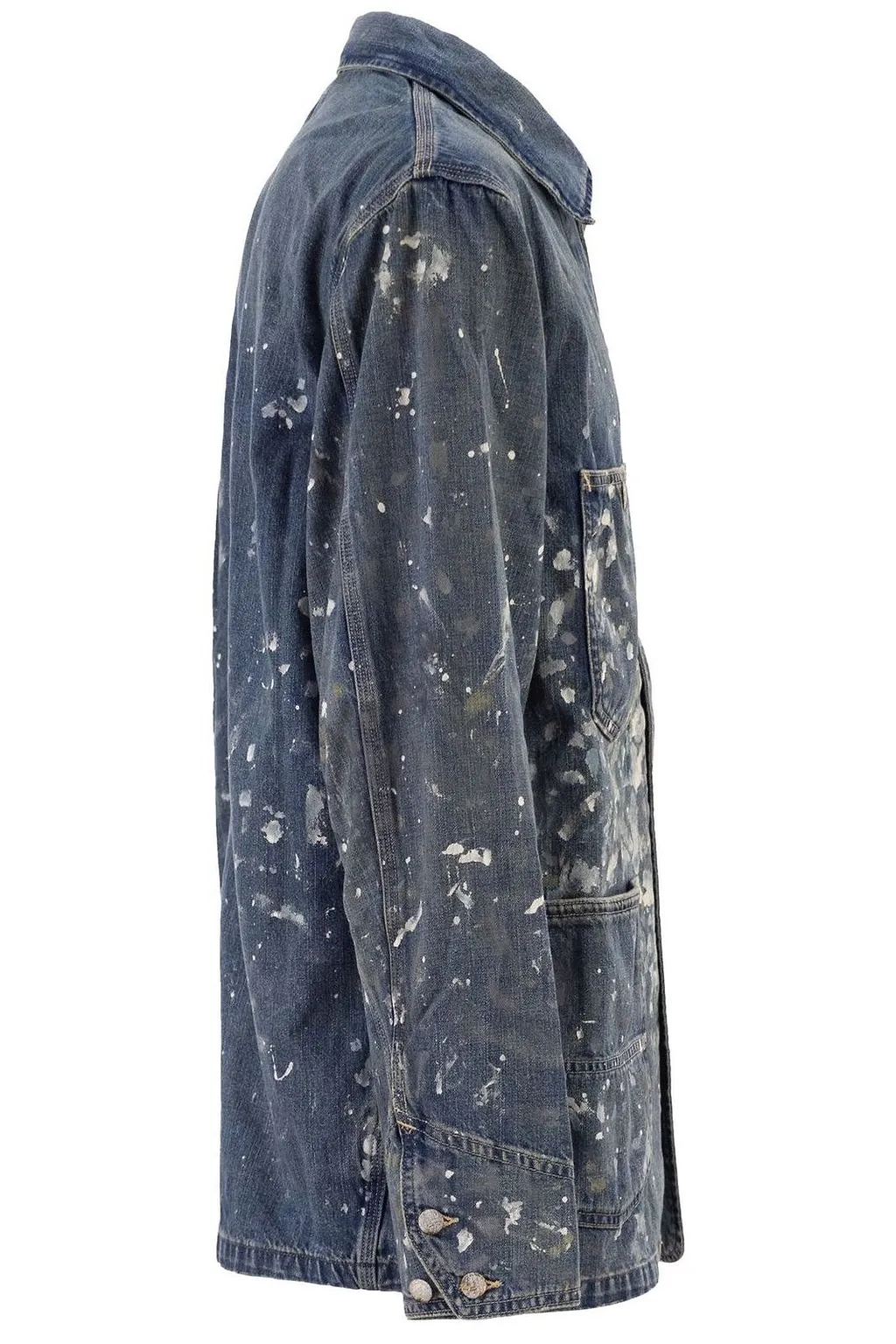 Polo Ralph Lauren Limited-Edition Hand-Painted Buttoned Denim Jacket