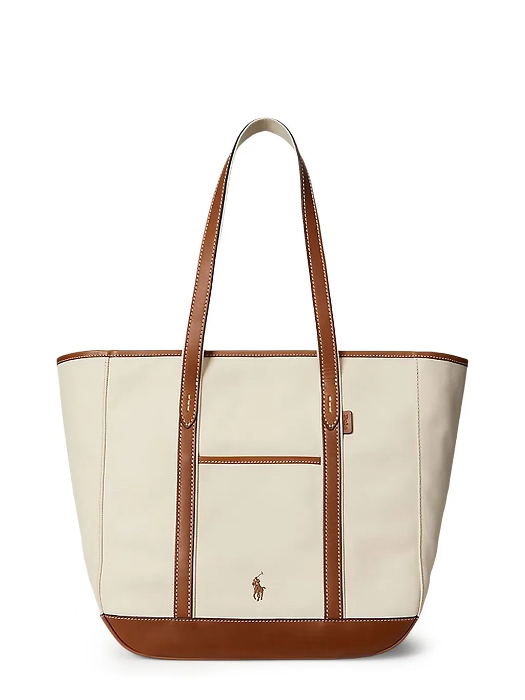 Polo Ralph Lauren Logo Embroidered Tote Bag