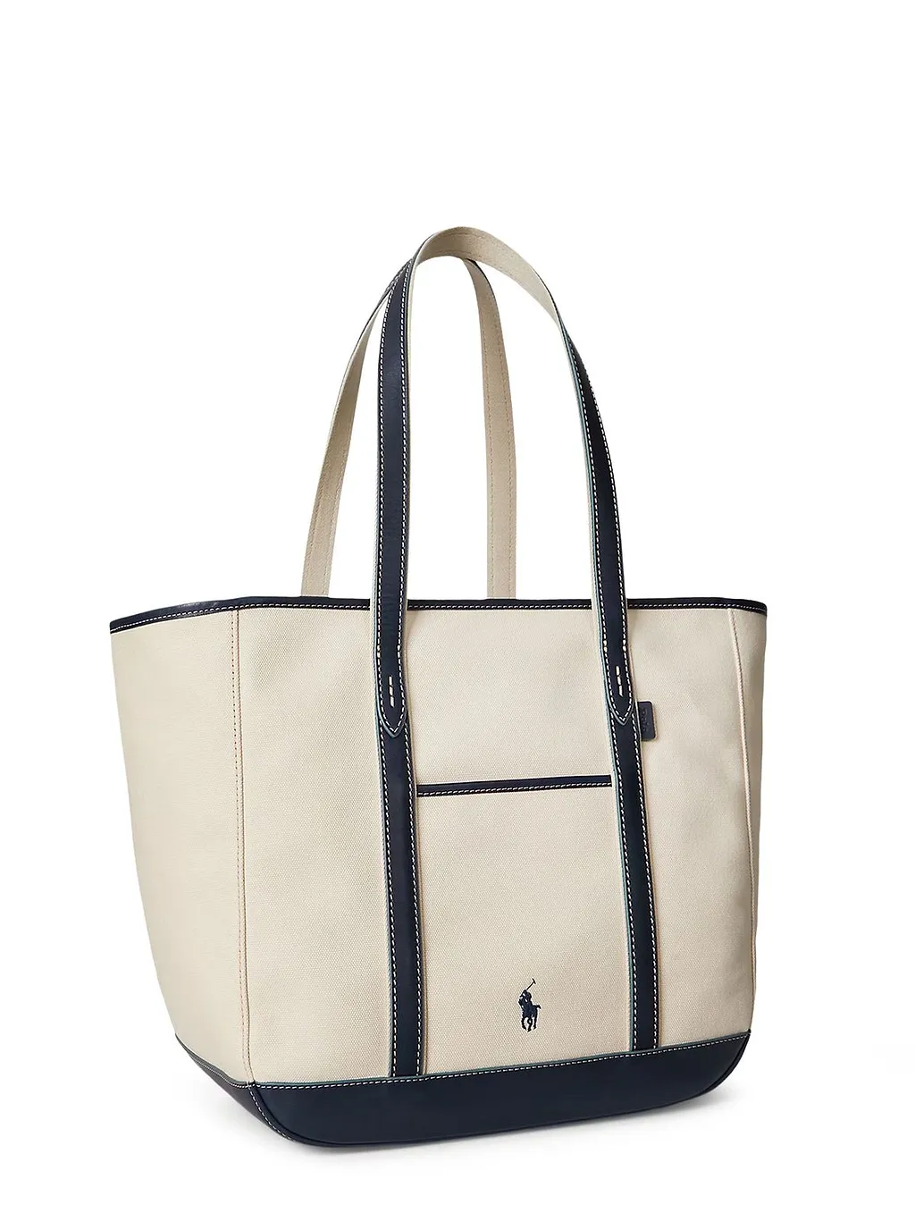 Polo Ralph Lauren Logo Embroidered Tote Bag