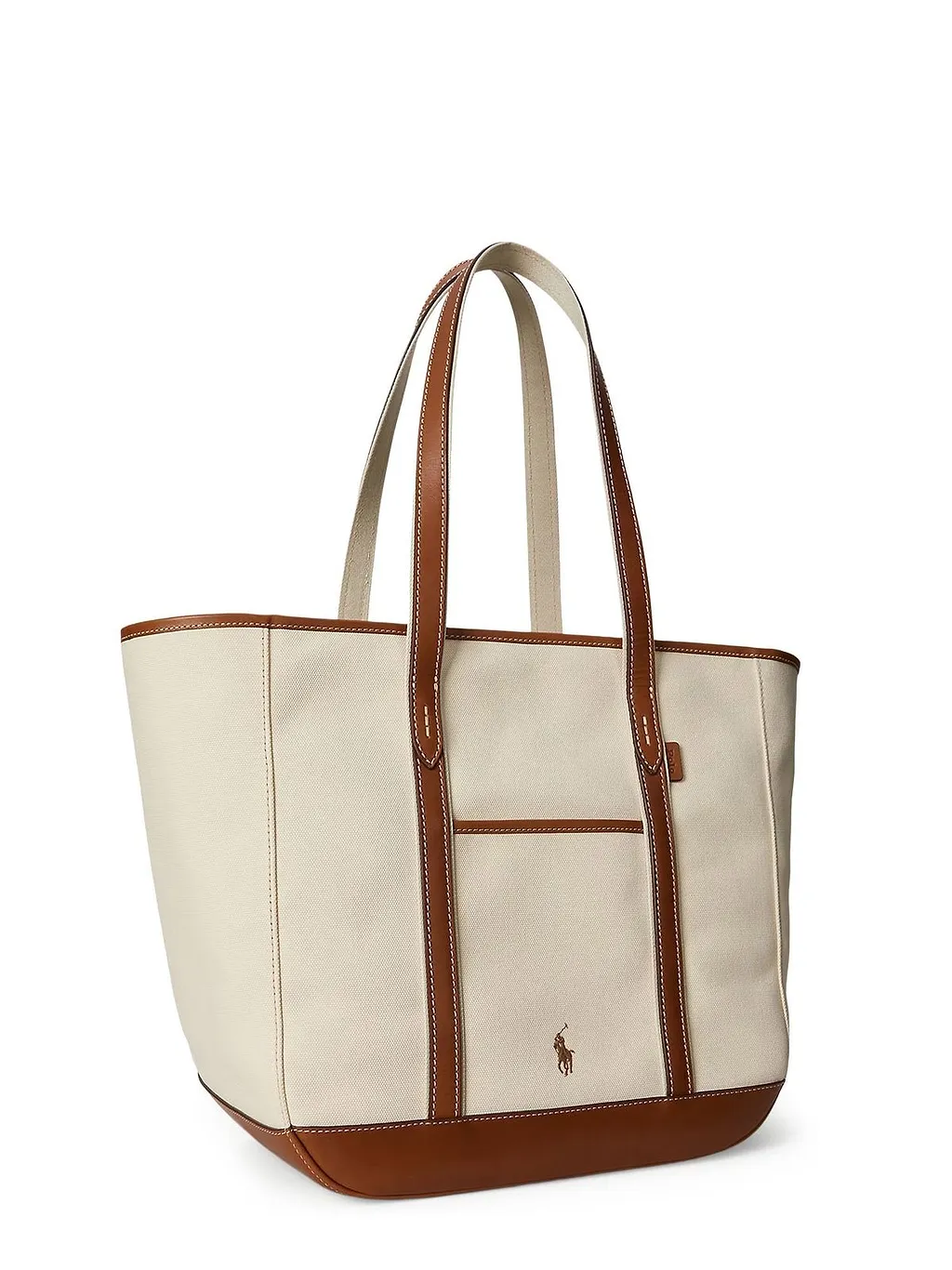 Polo Ralph Lauren Logo Embroidered Tote Bag