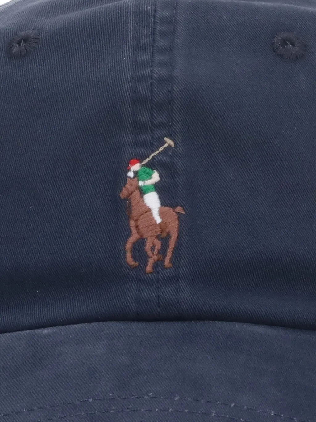 Polo Ralph Lauren Logo Embroidered Twill-Weave Cap