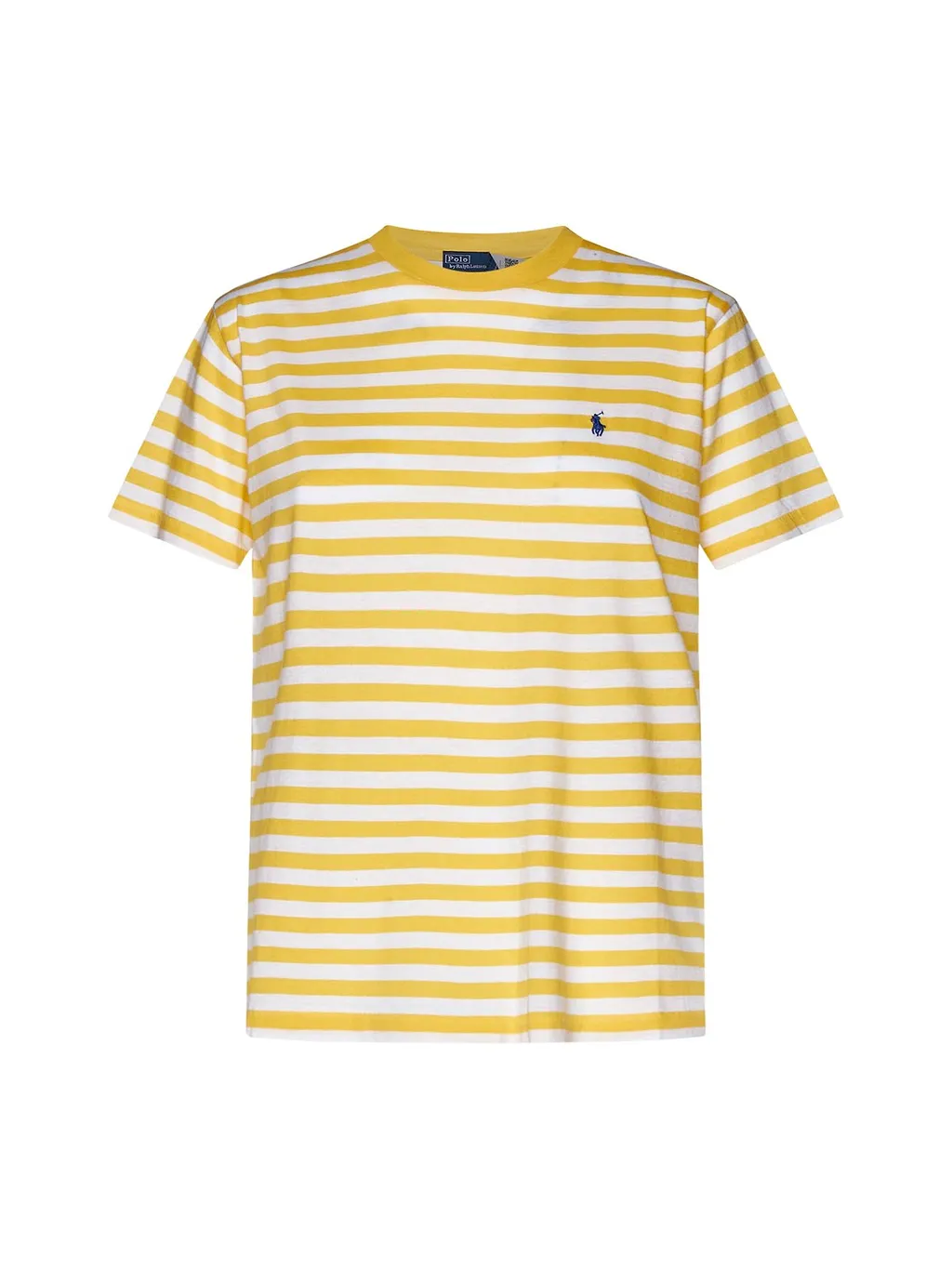 Polo Ralph Lauren Striped Polo Pony-Embroidered T-Shirt
