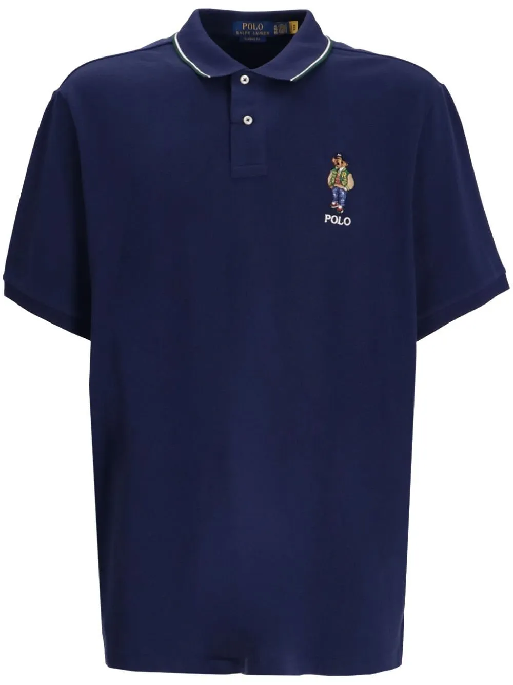 Polo Ralph Lauren Teddy Bear Straight-Hem Polo Shirt