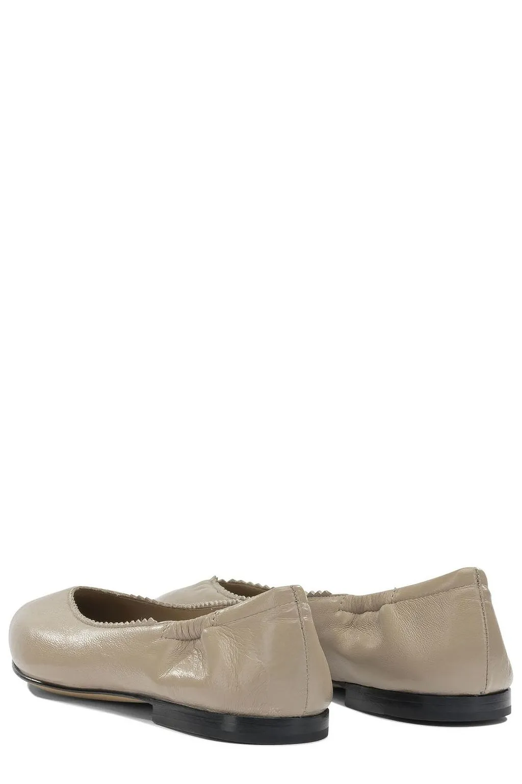 Pomme D'or Elasticated Pointed Ballet Flats