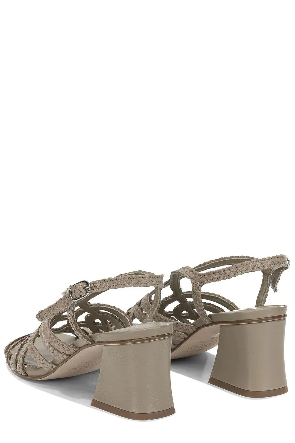 Pons Quintana Braided Mid Heel Sandals