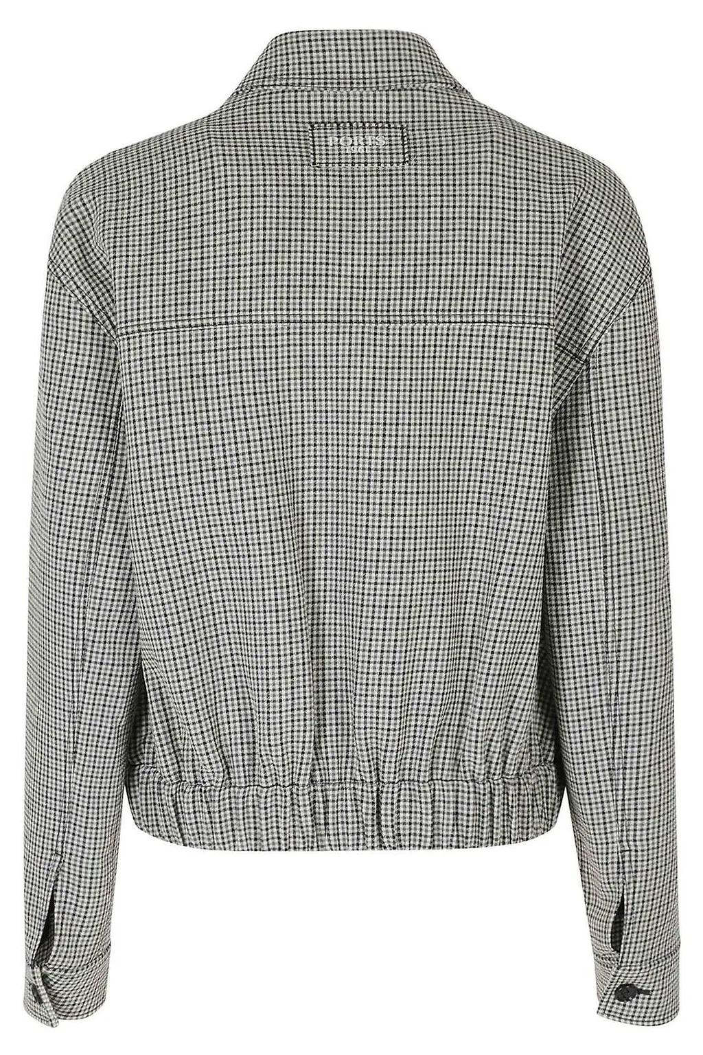 Ports 1961 Checked Wool Bomber Jacket