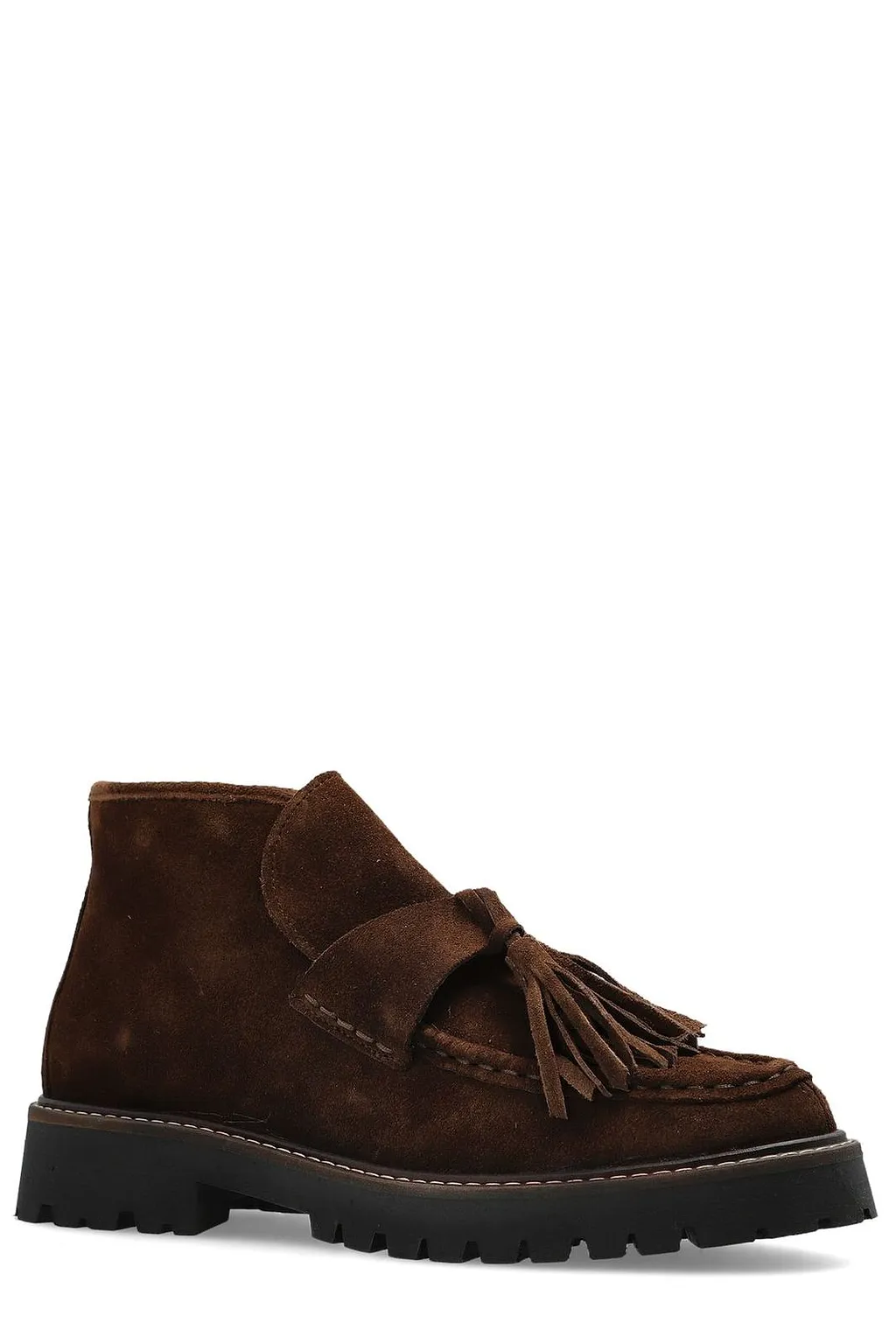 Posa Aosta Tassel Ankle Boots