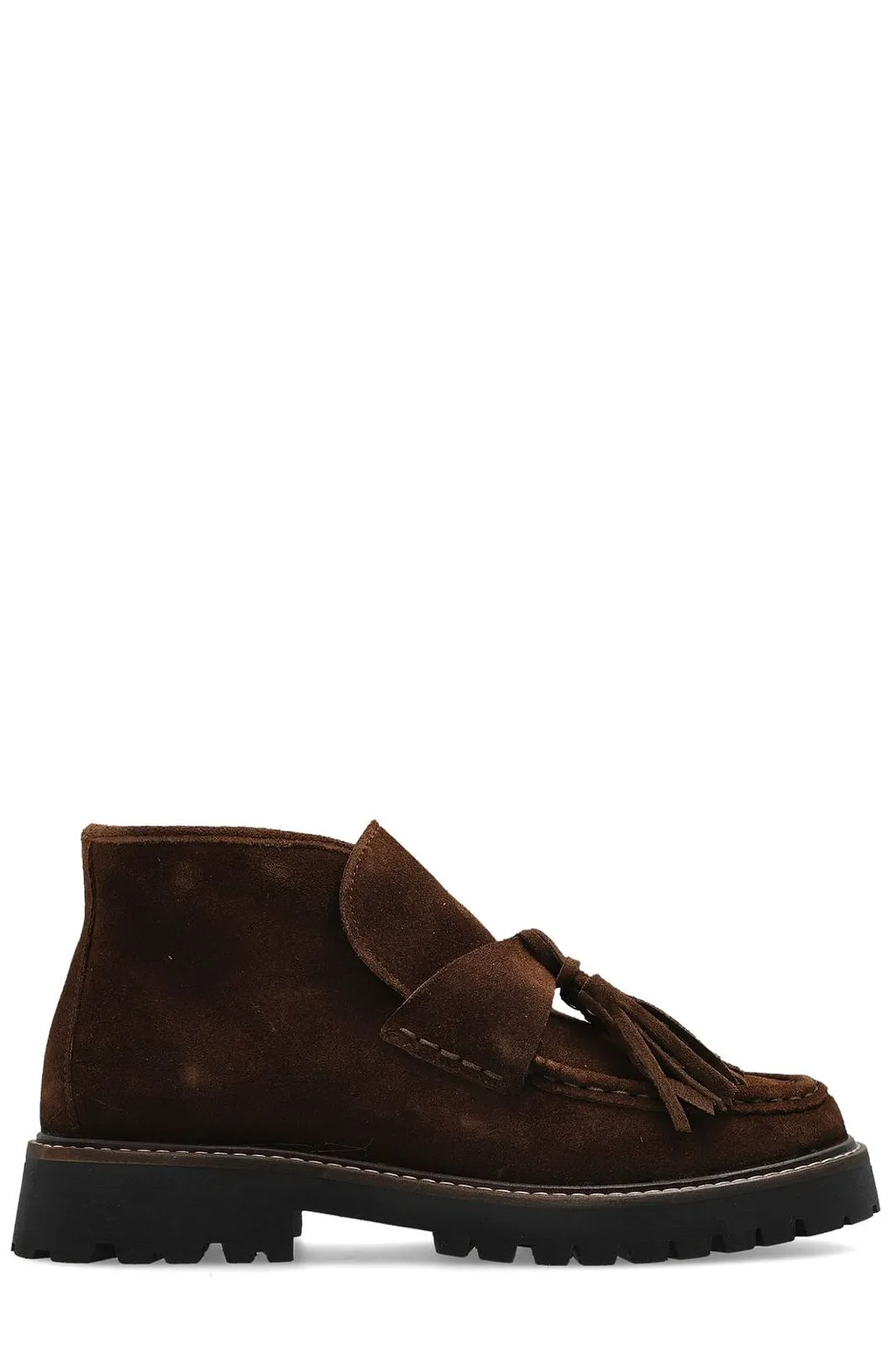 Posa Aosta Tassel Ankle Boots