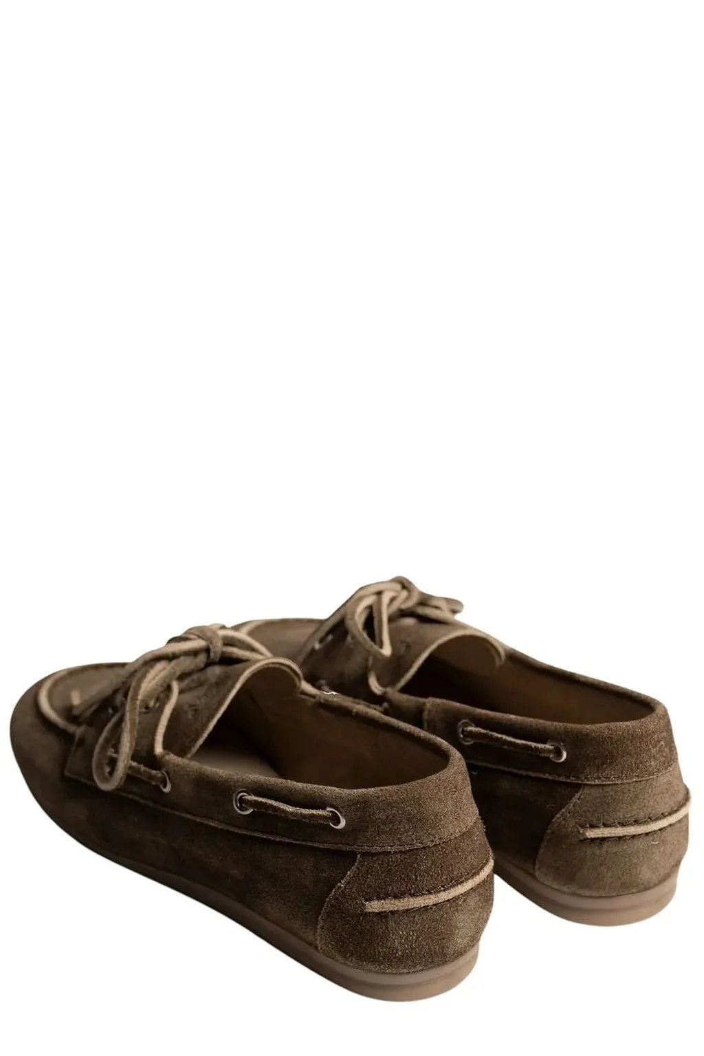 Posa Bow Detail Flat Shoes