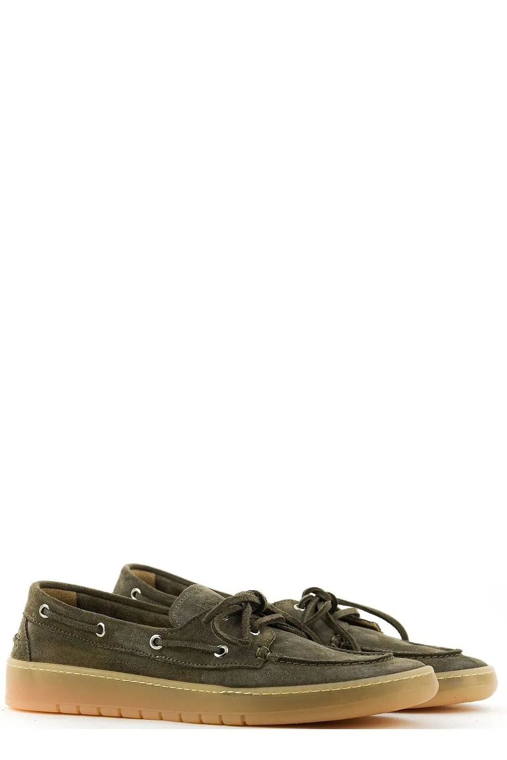 Posa Lace-Up Boat Loafers