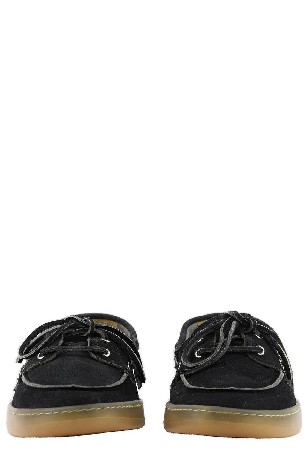 Posa Lace-Up Boat Loafers