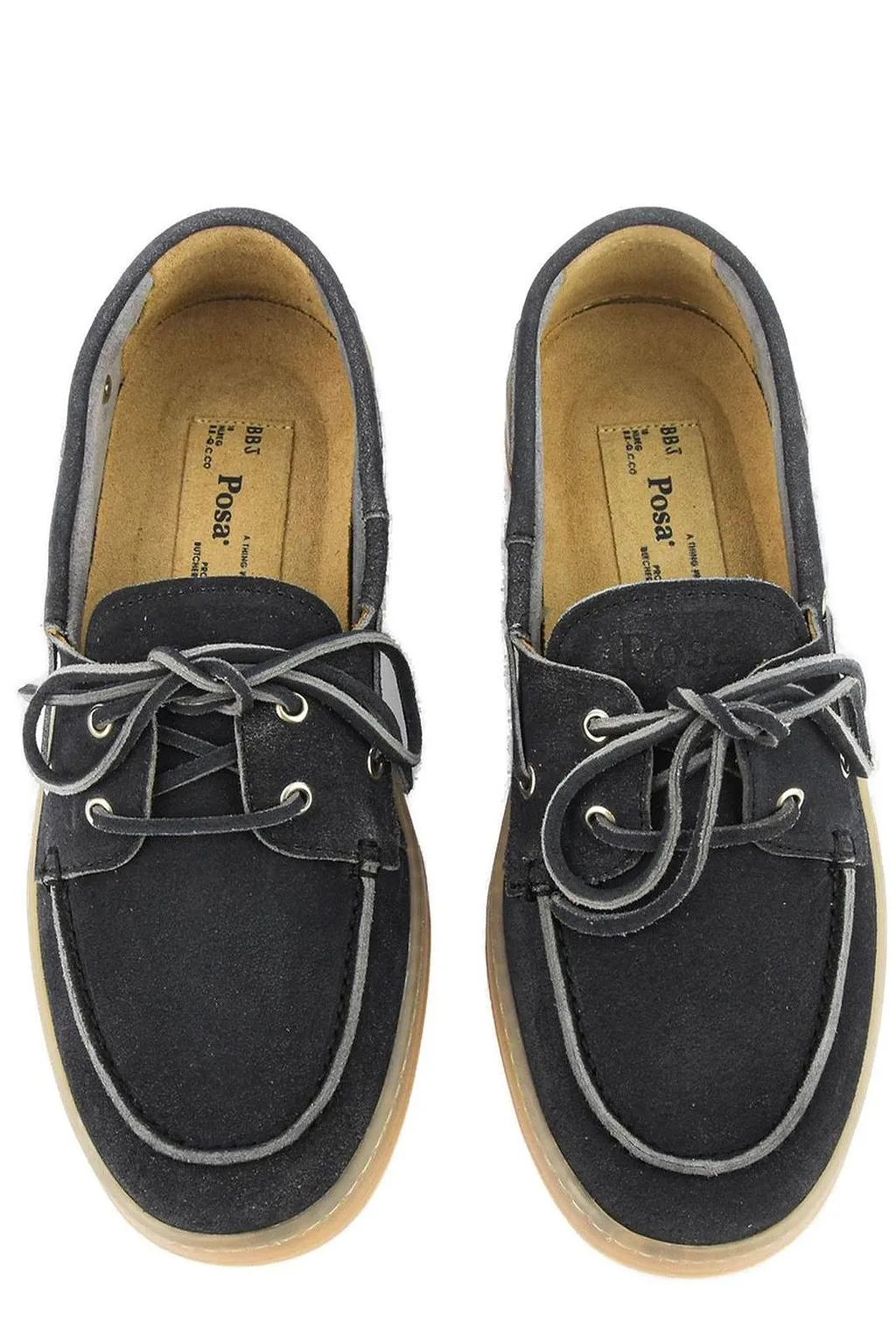 Posa Lace-Up Boat Loafers