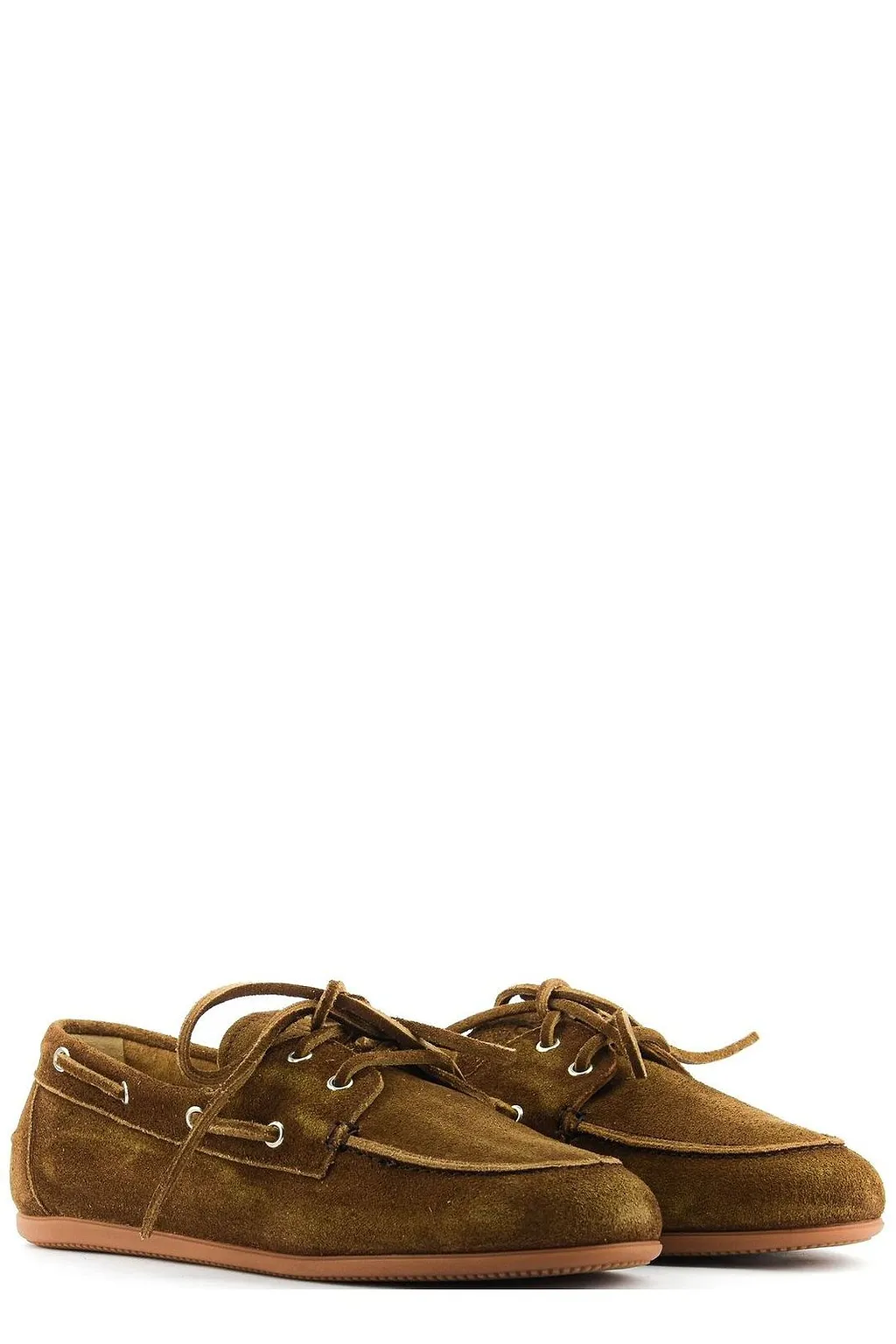 Posa Lace-Up Boat Loafers