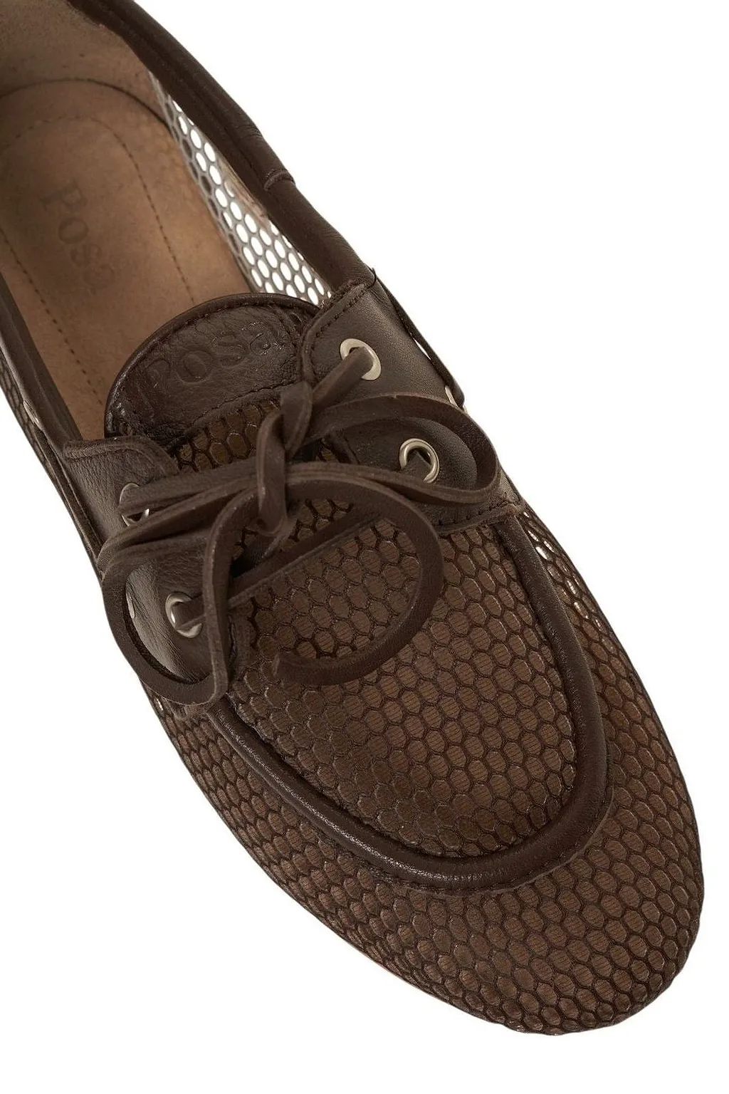 Posa Mesh Boat Loafers