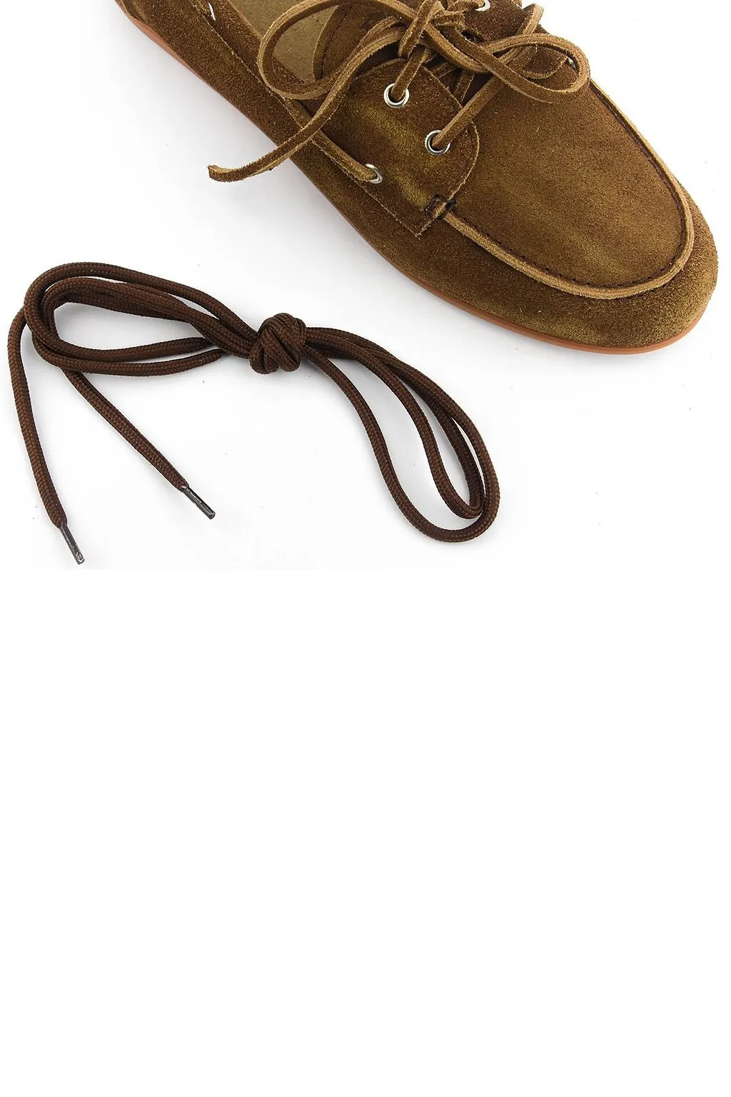 Posa Lace-Up Boat Loafers