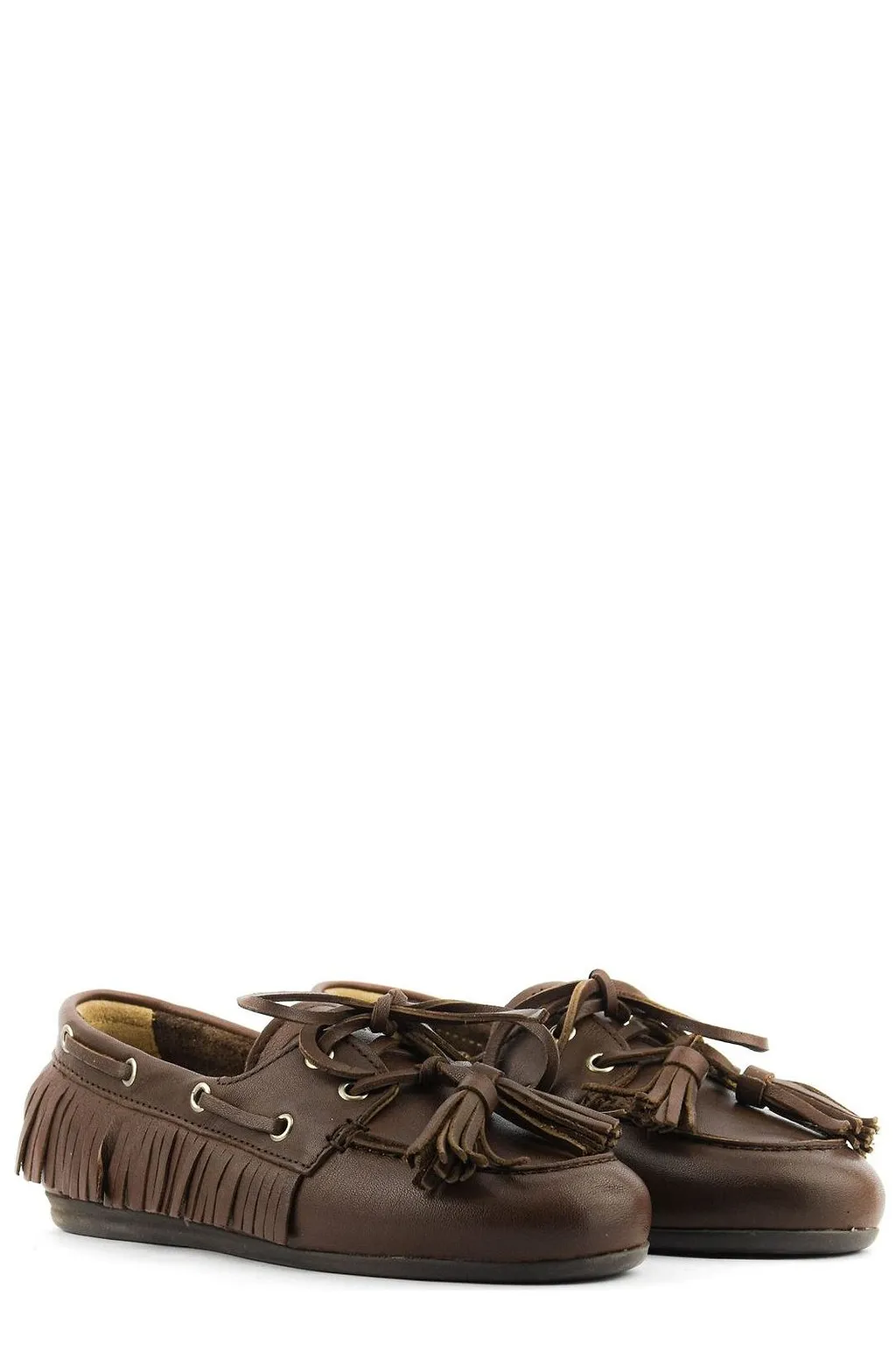 Posa Native Tassel Boat Loafers