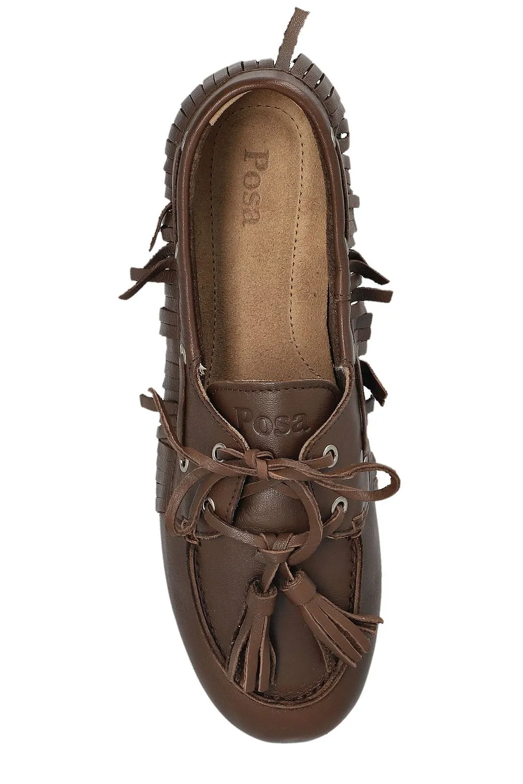 Posa Native Tassel Boat Loafers