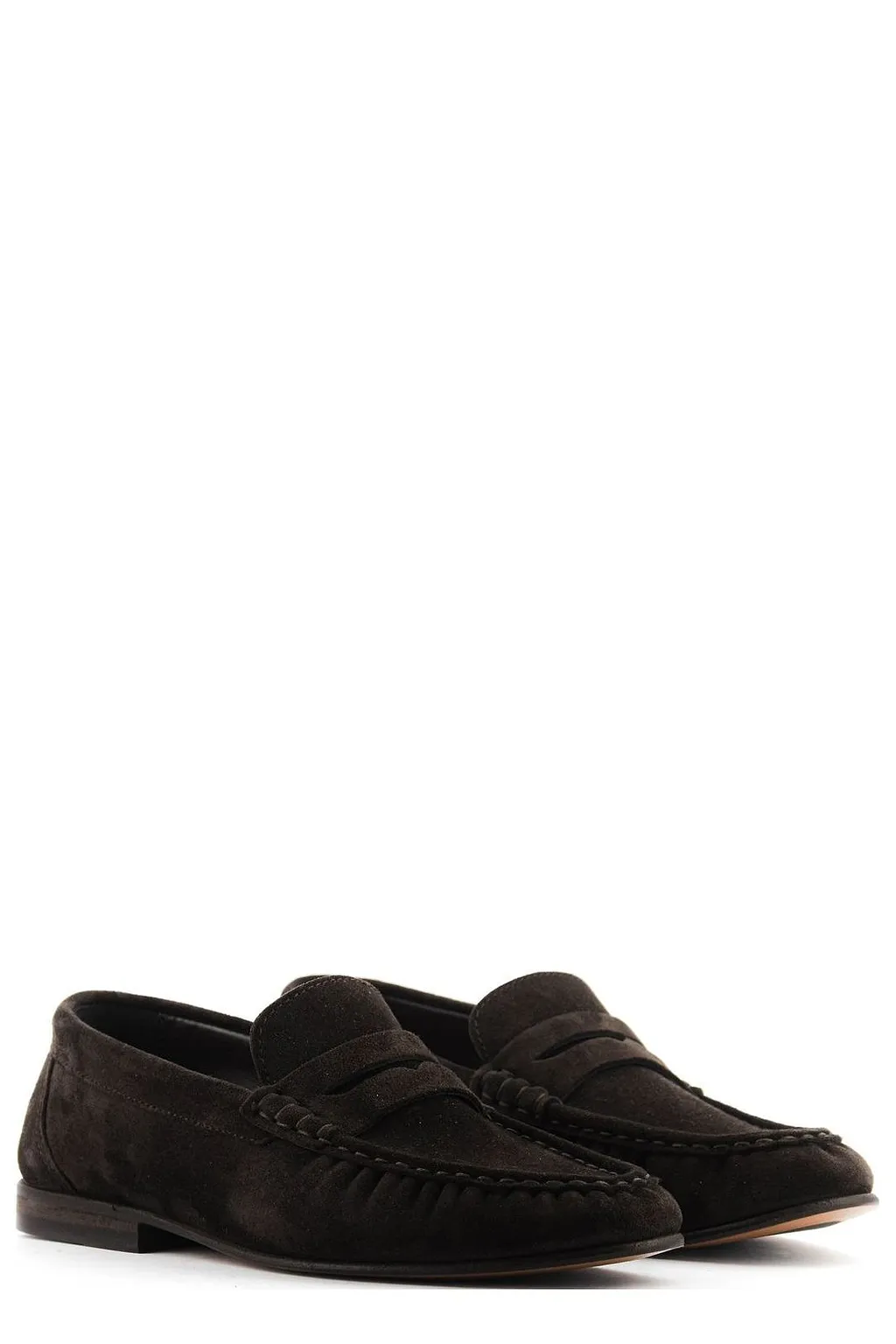 Posa Wrinkle Penny Loafers