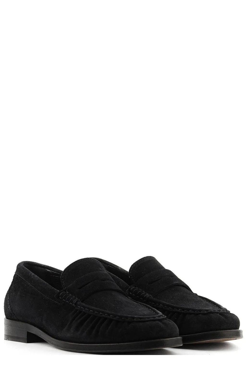 Posa Wrinkle Penny Loafers