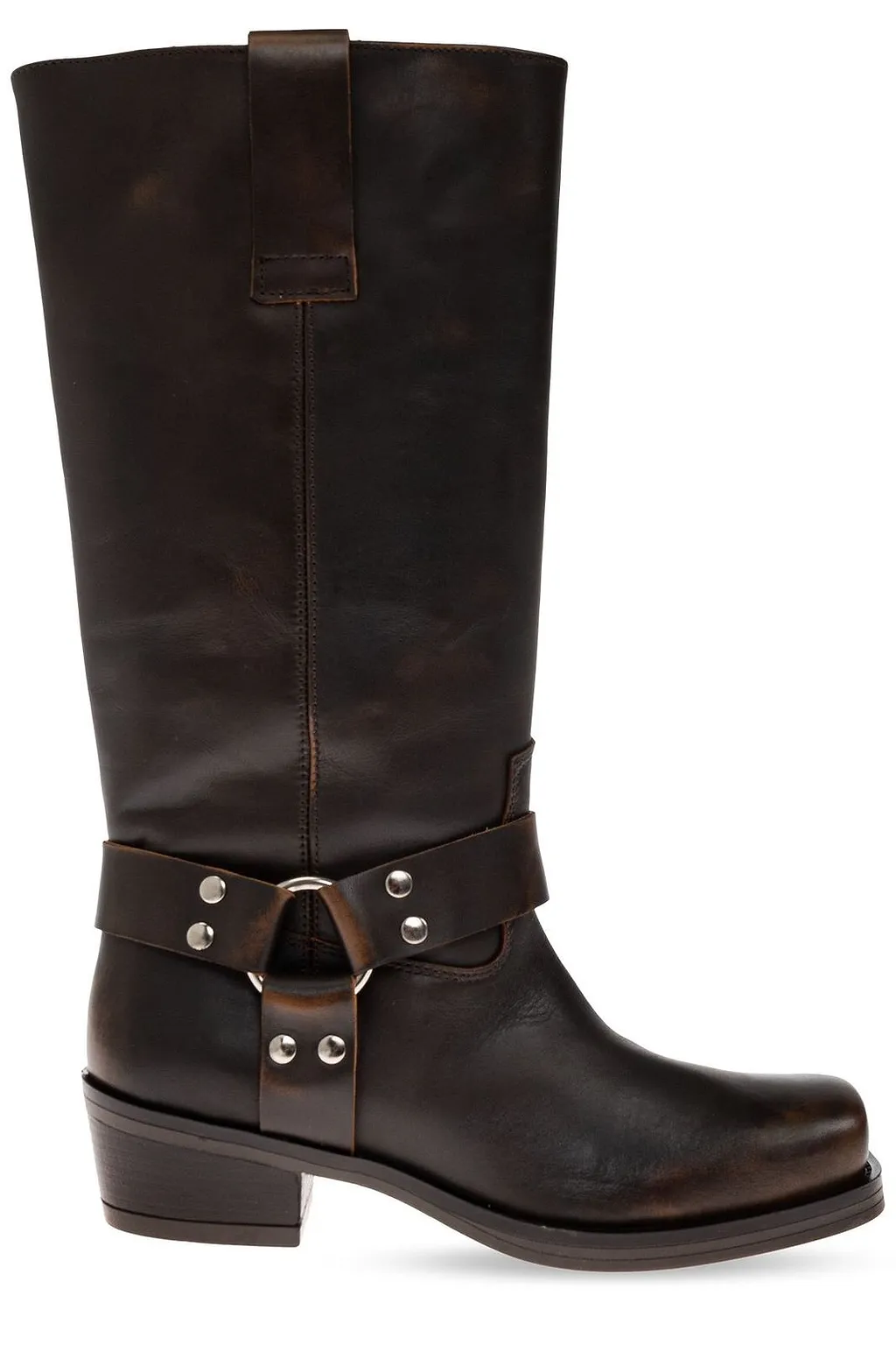 Posa Texas Harness Heeled Boots