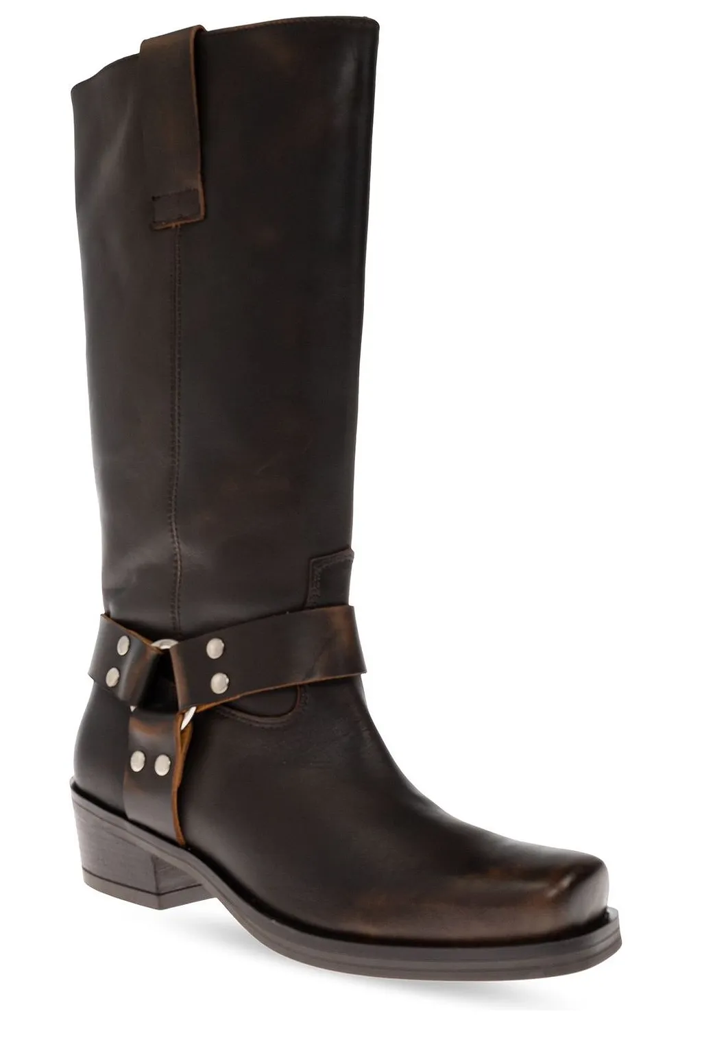 Posa Texas Harness Heeled Boots