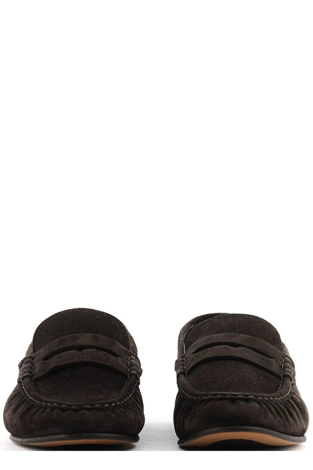 Posa Wrinkle Penny Loafers