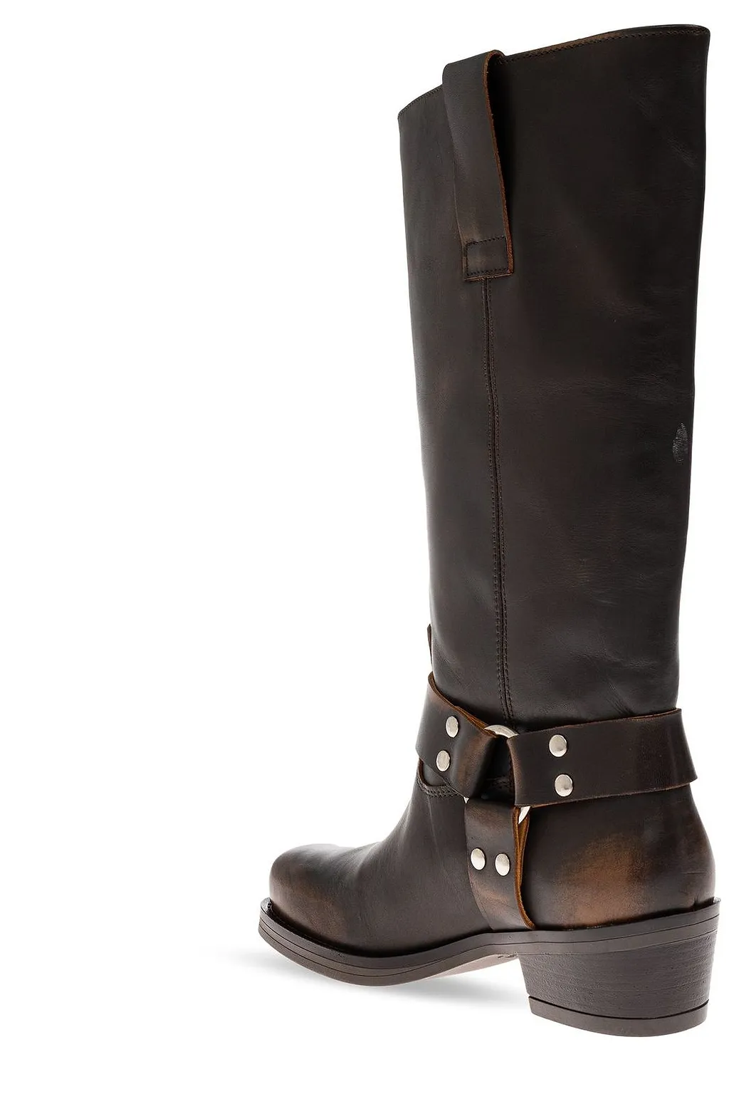Posa Texas Harness Heeled Boots