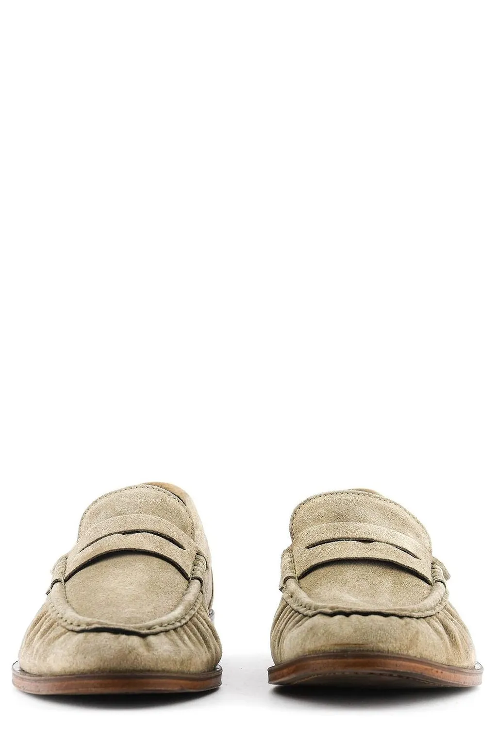 Posa Wrinkle Penny Loafers