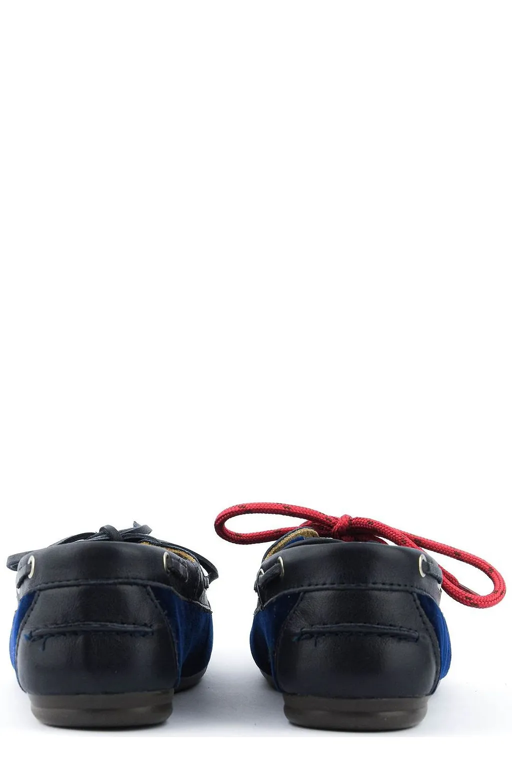 Posa Velvet Round Toe Lace-Up Shoes