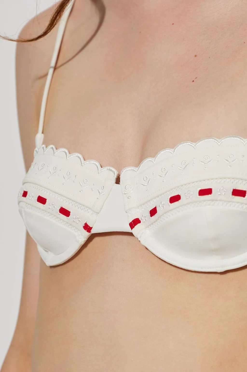 Posse Pia Scalloped Bikini Top Beachwear