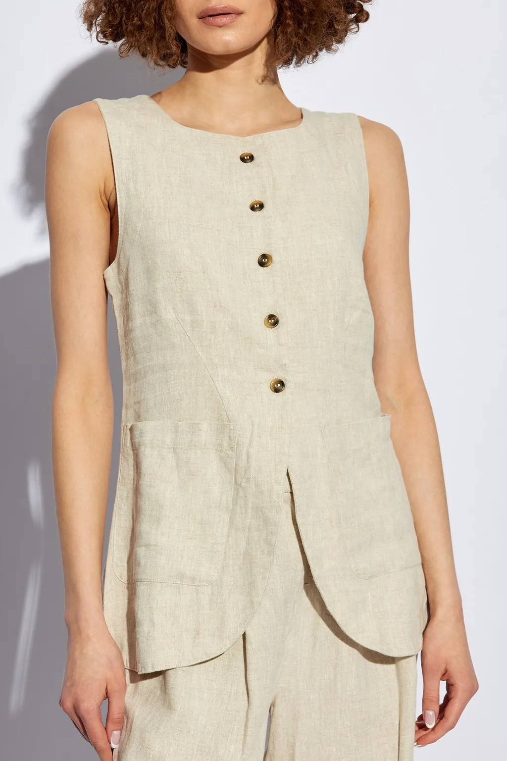 Posse Tailored Button-Front Jacket