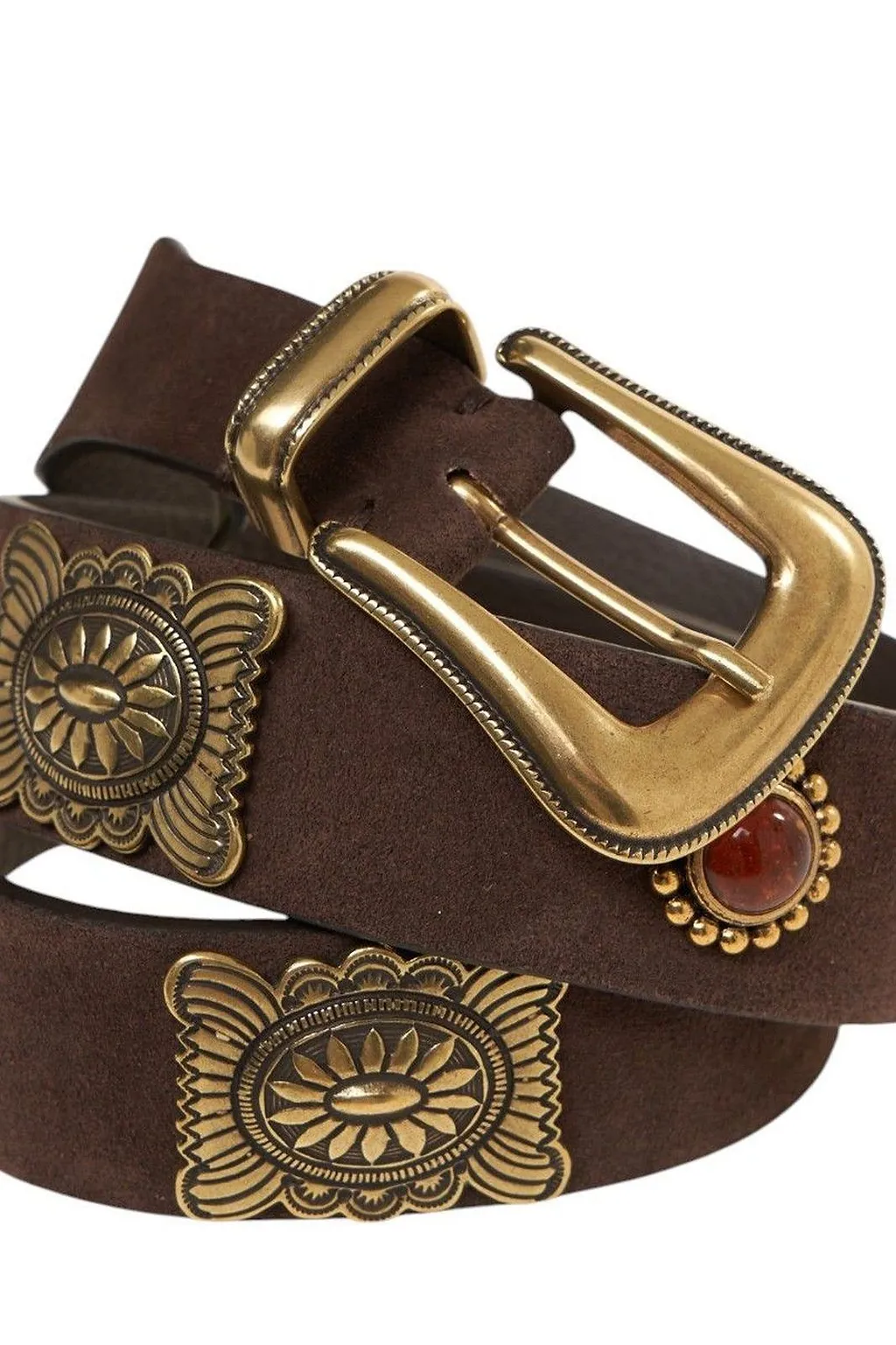 Post&Co Embellished Buckled Belt