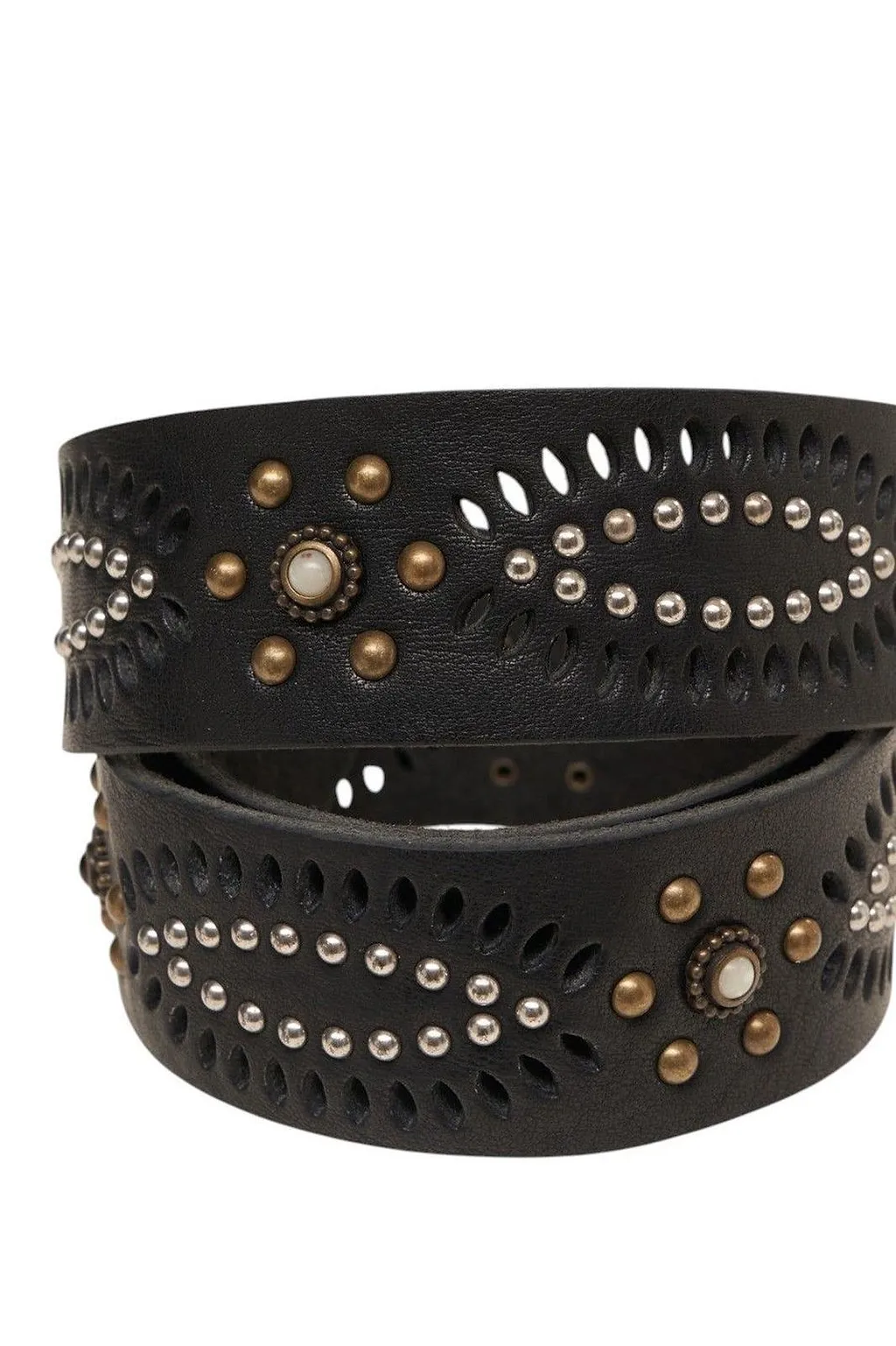 Post&Co Embellished Buckled Belt