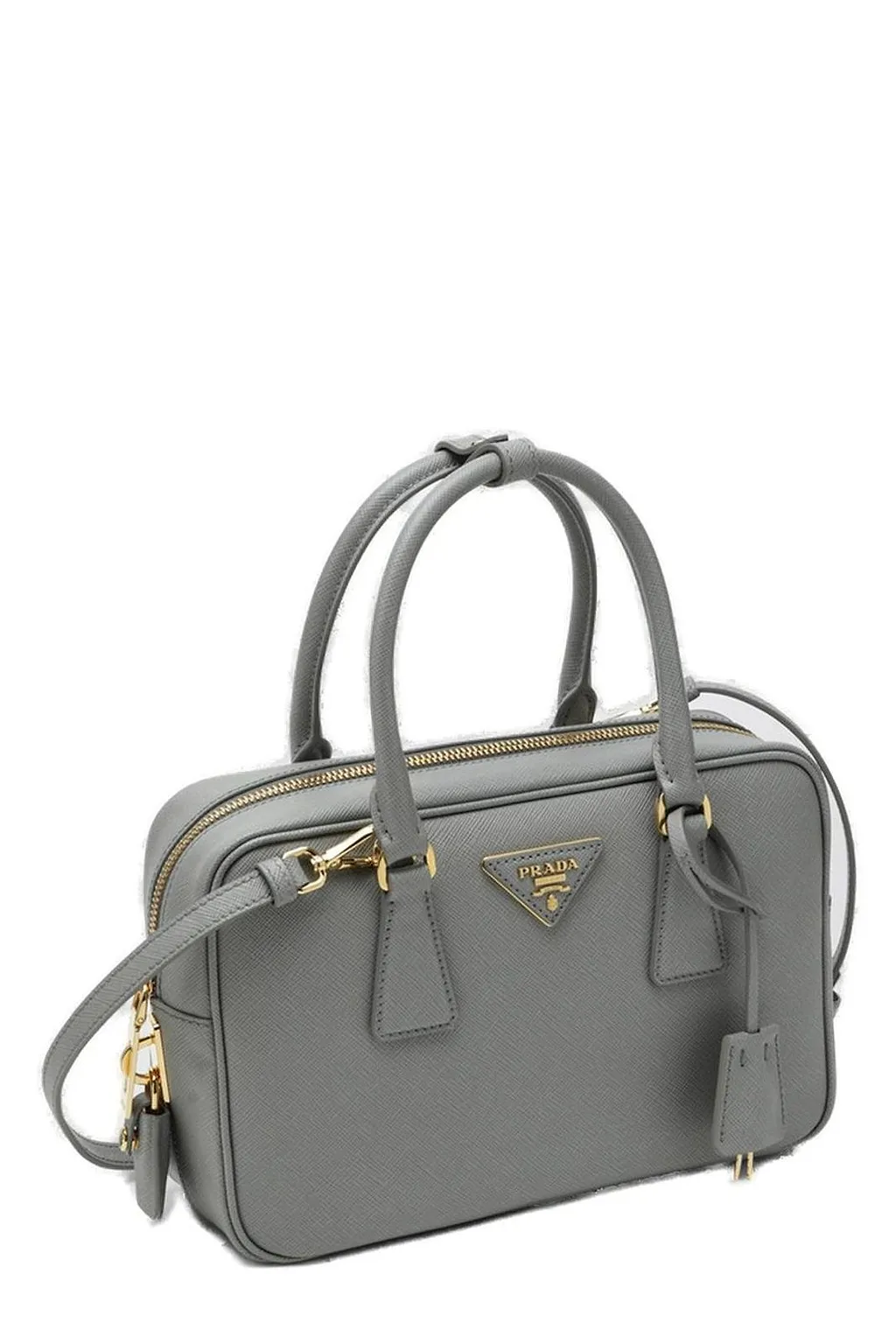 Prada Zip-Up Small Tote Bag