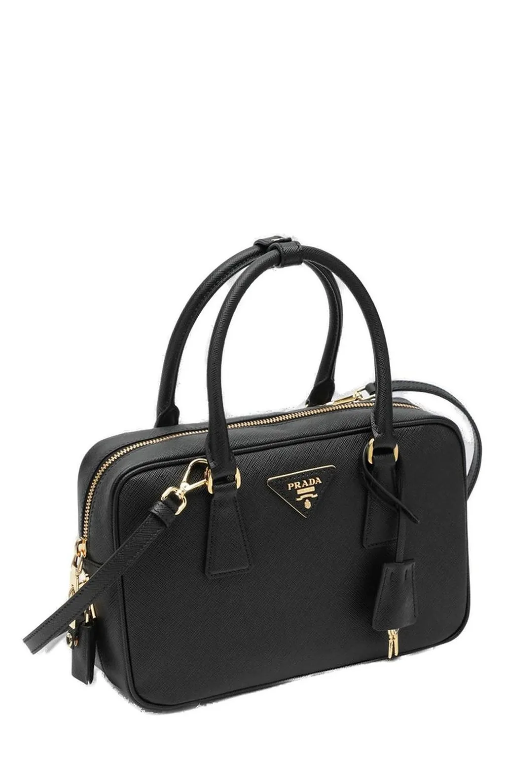 Prada Zip-Up Small Tote Bag
