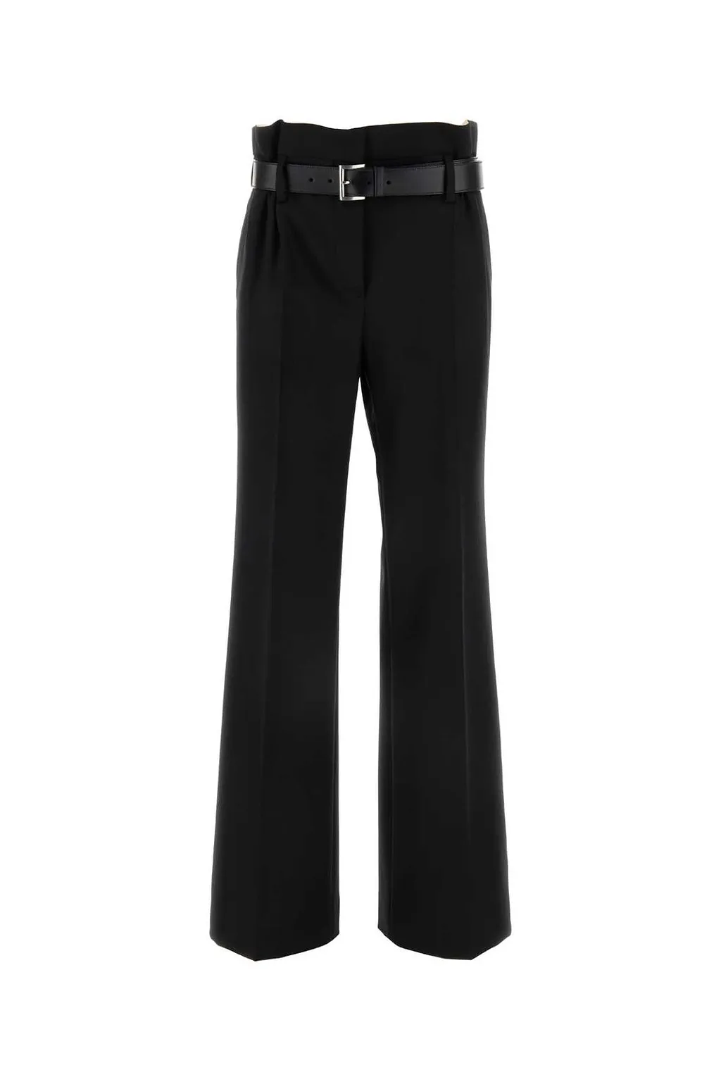 Prada Belted Pleated Trousers