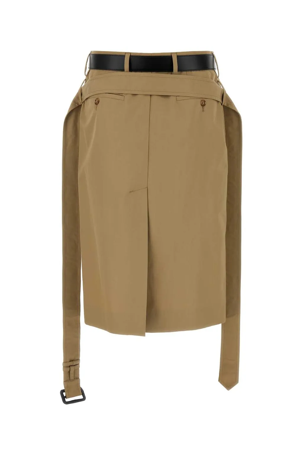 Prada Belted Mini Skirt