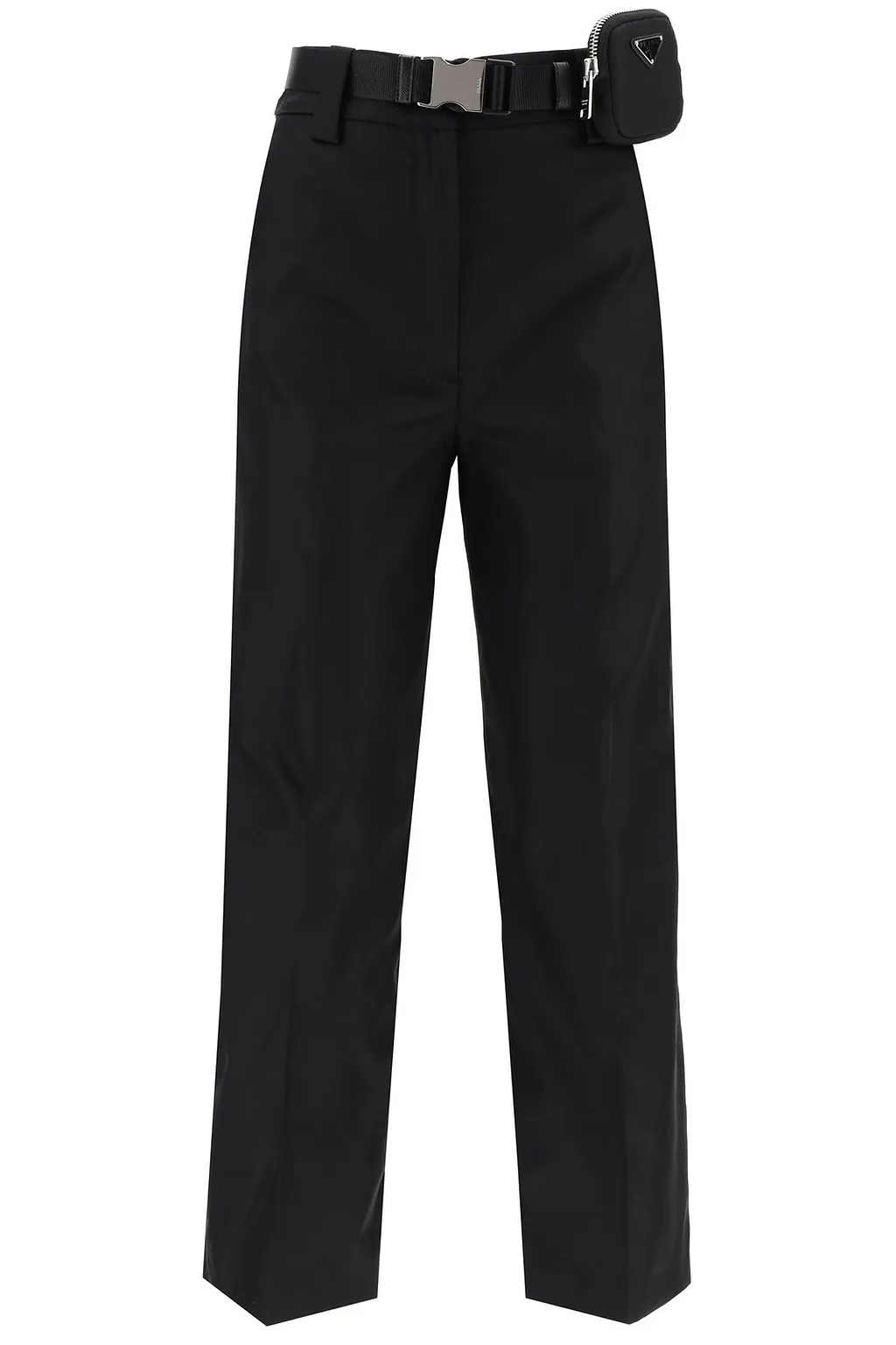 Prada Pouch On Belt Trousers