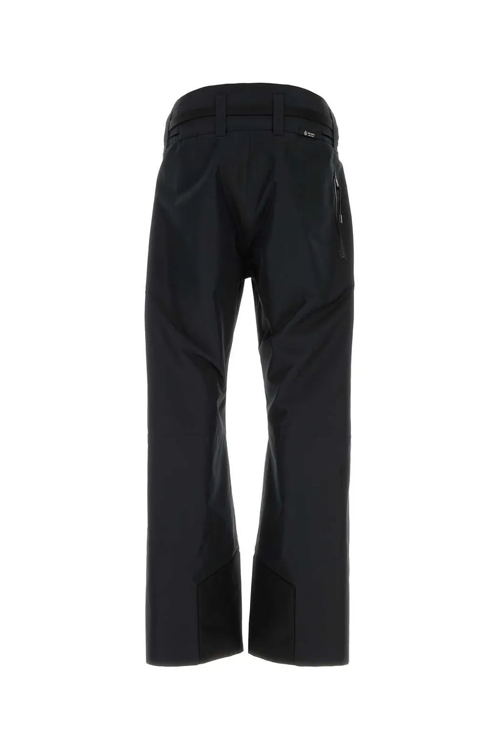 Prada Belted Straight-Leg Trousers