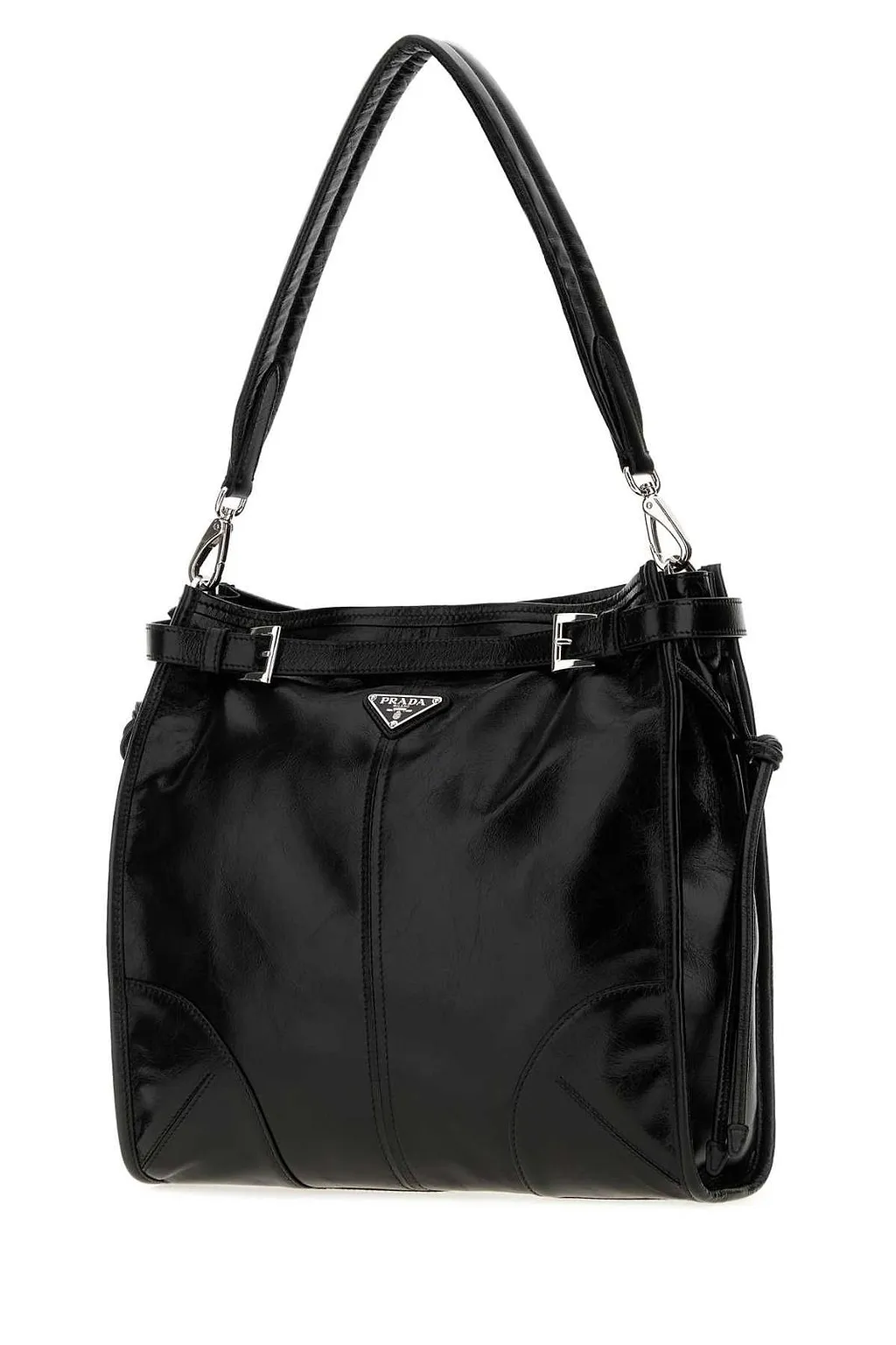 Prada Bonnie Belted Shoulder Bag