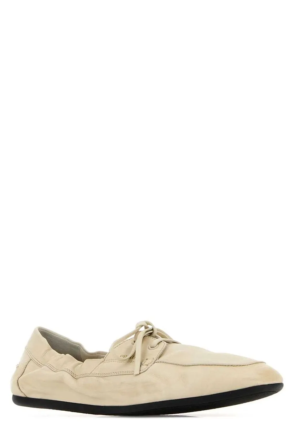 Prada Bow Detailed Lace-Up Shoes