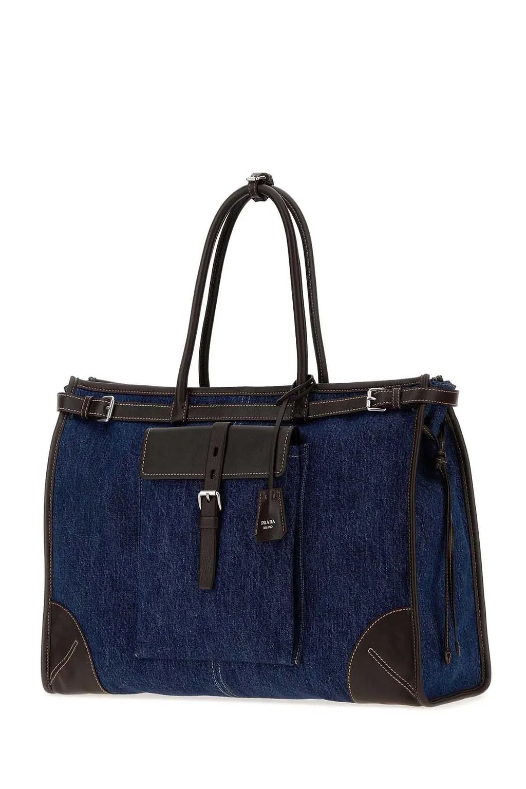 Prada Bonnie Structured Tote Bag